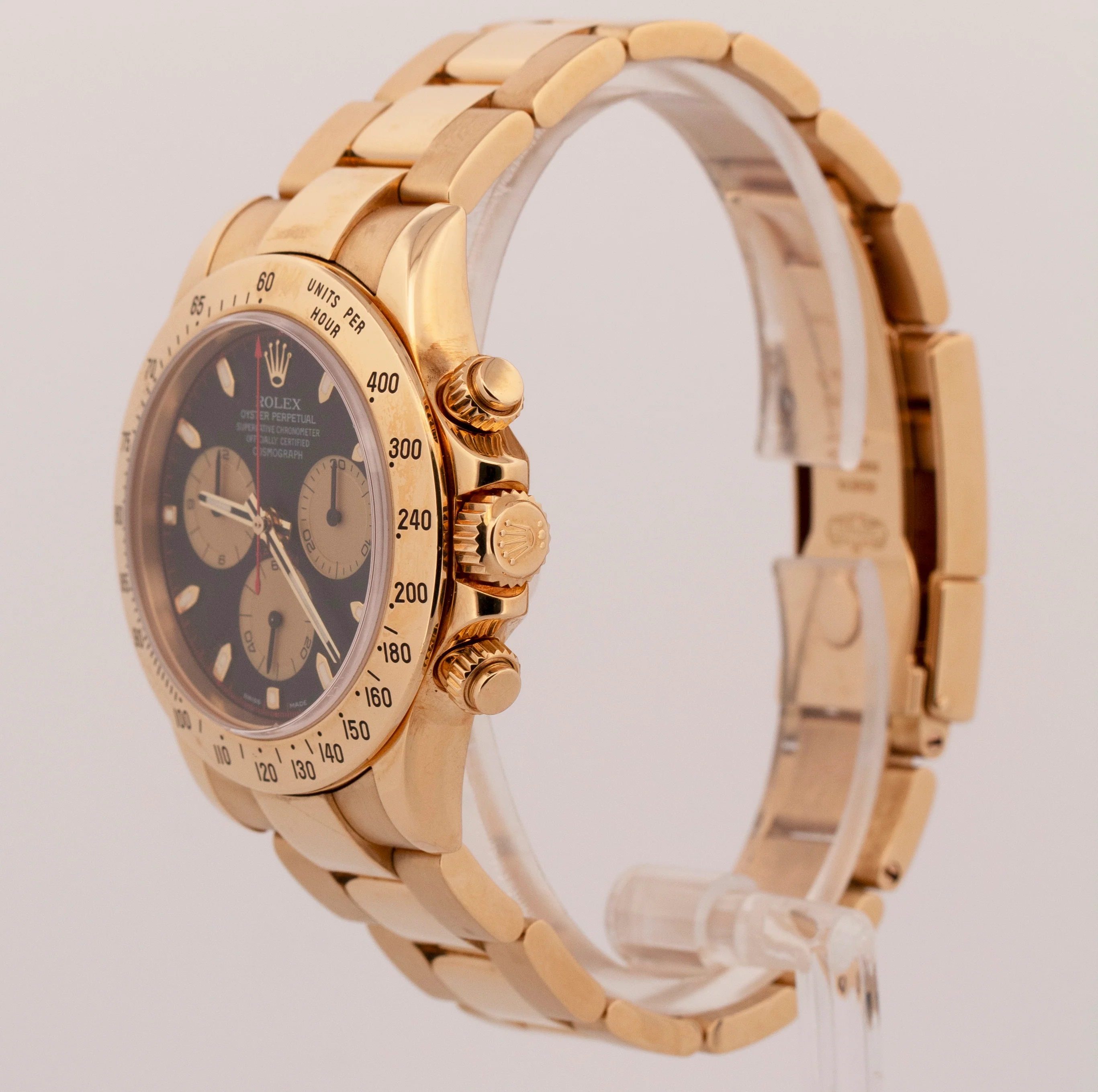 2022 RSC PAPERS Rolex Daytona Cosmograph NEWMAN 18K Yellow Gold 40mm 116528 BOX - Image 2
