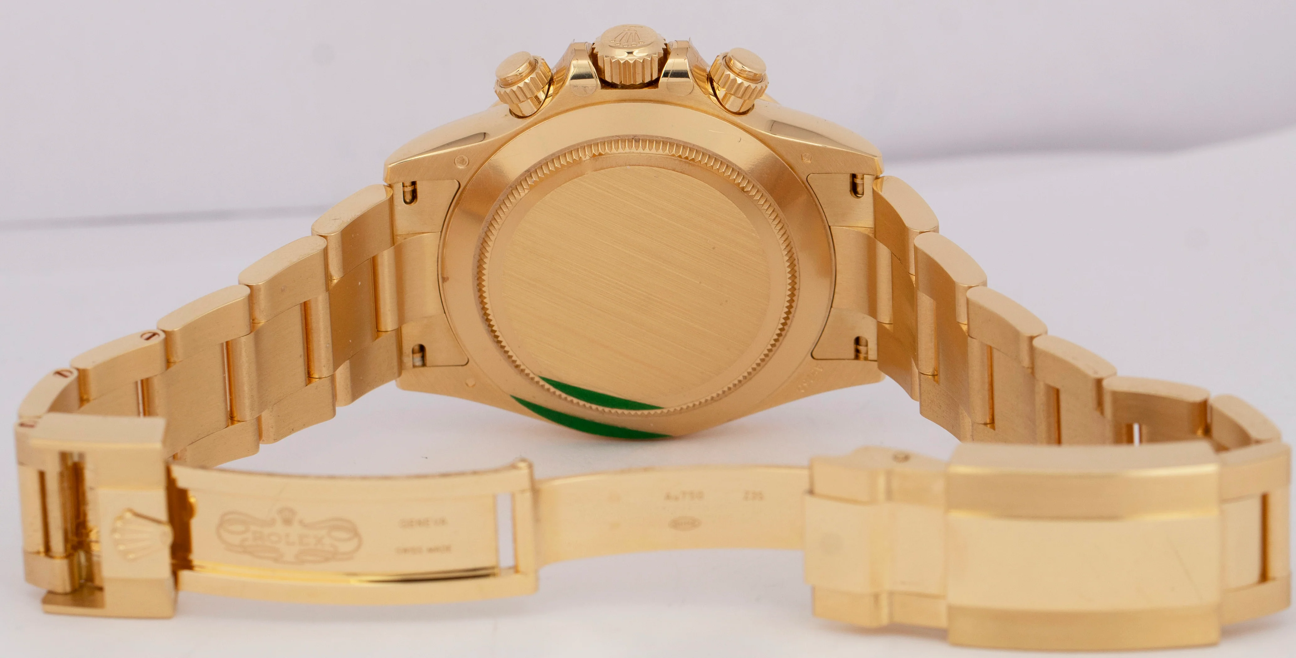 2023 NEW PAPERS Rolex Daytona Cosmograph GREEN 40mm 18K Yellow Watch 116508 BOX - Image 8