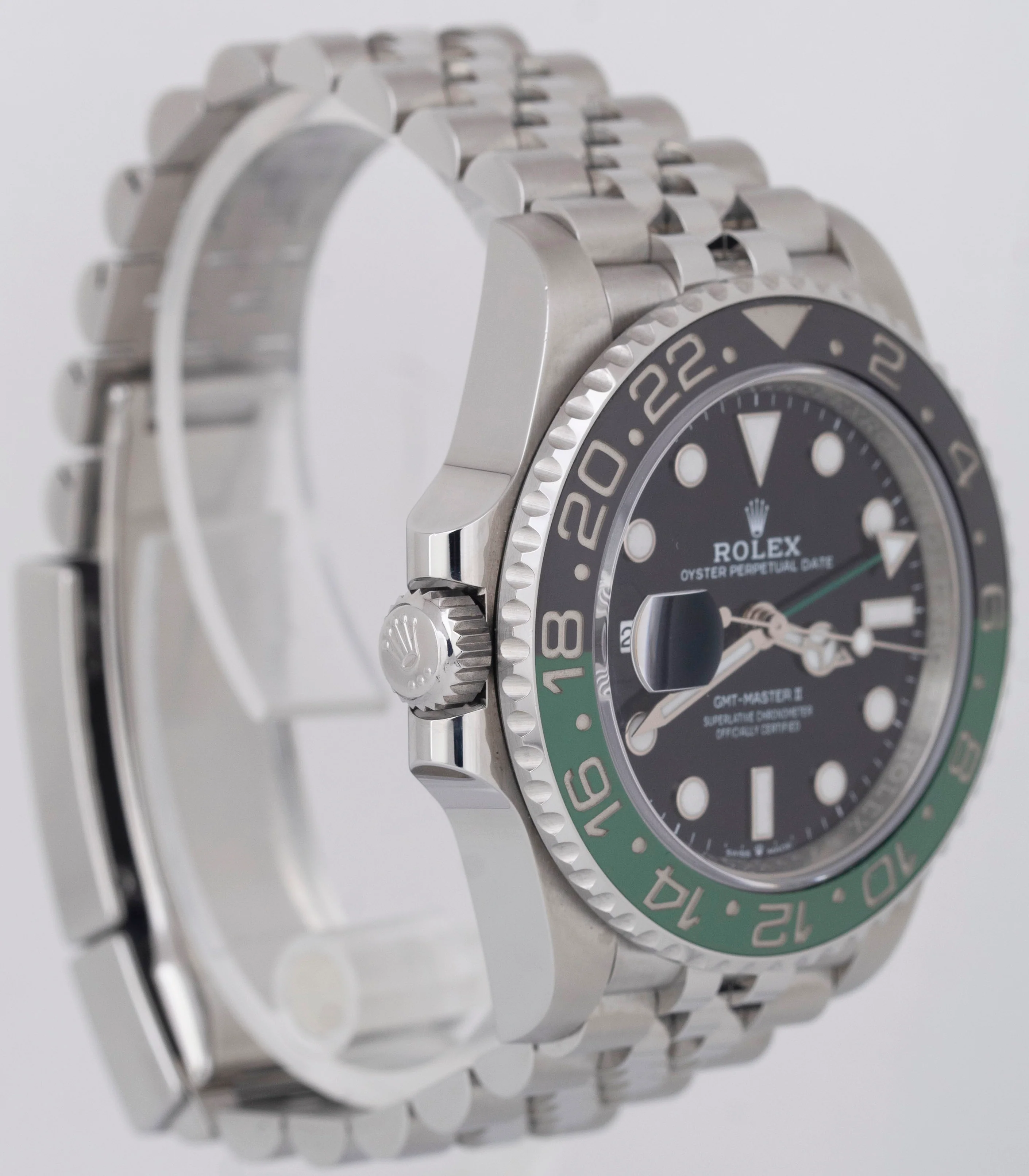 2023 NEW PAPERS Rolex GMT-Master II SPRITE GREEN BLACK Jubilee 126720 VTNR BOX - Image 5