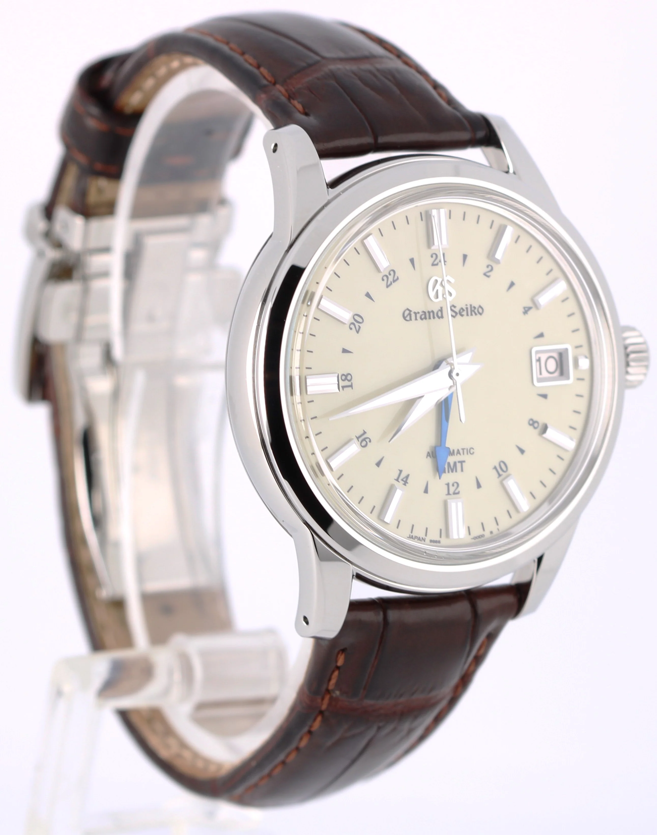 2023 PAPERS Grand Seiko Elegance GMT Steel Ivory 39.5mm SBGM221G Watch BOX - Image 4