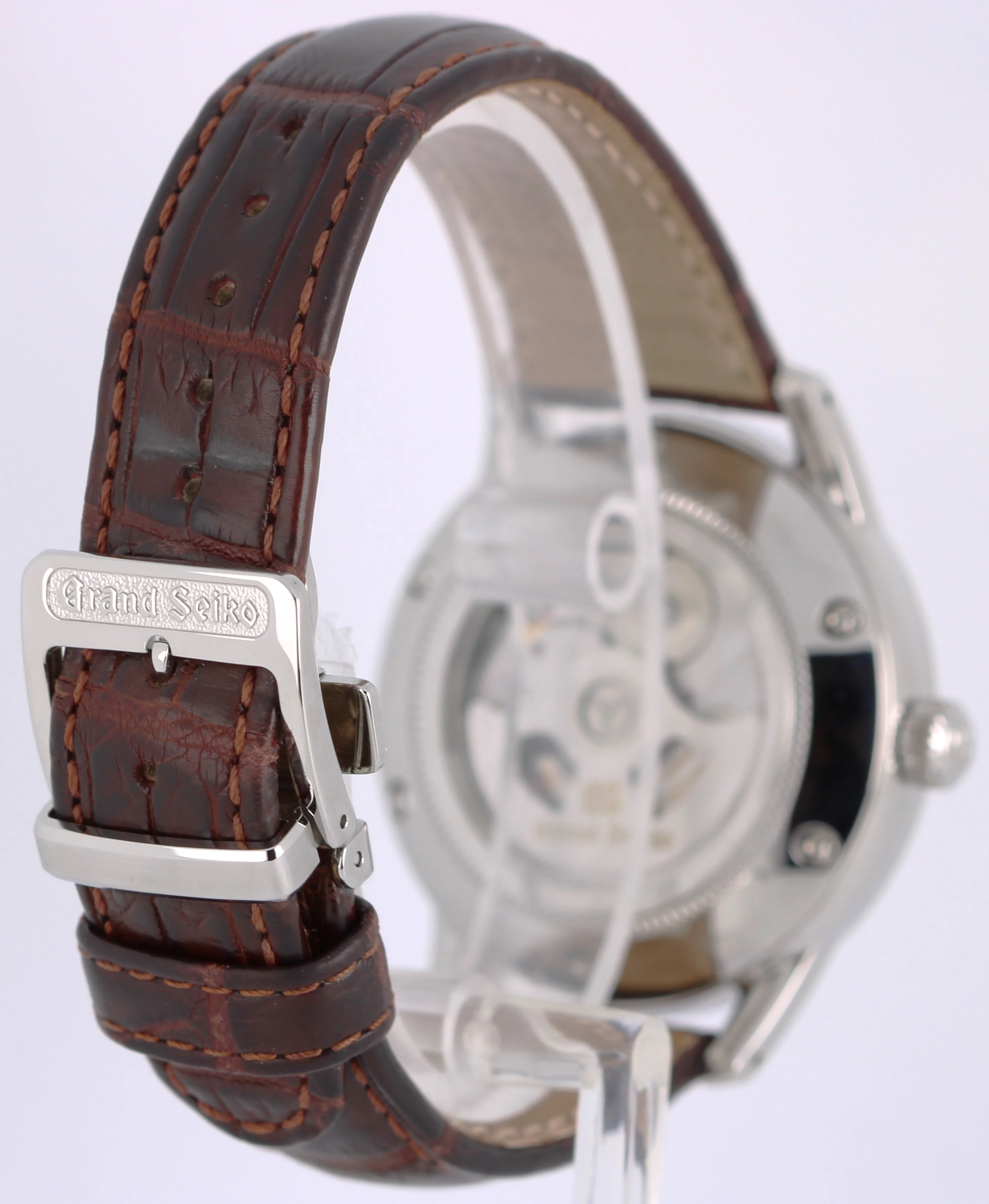 2023 PAPERS Grand Seiko Elegance GMT Steel Ivory 39.5mm SBGM221G Watch BOX - Image 5