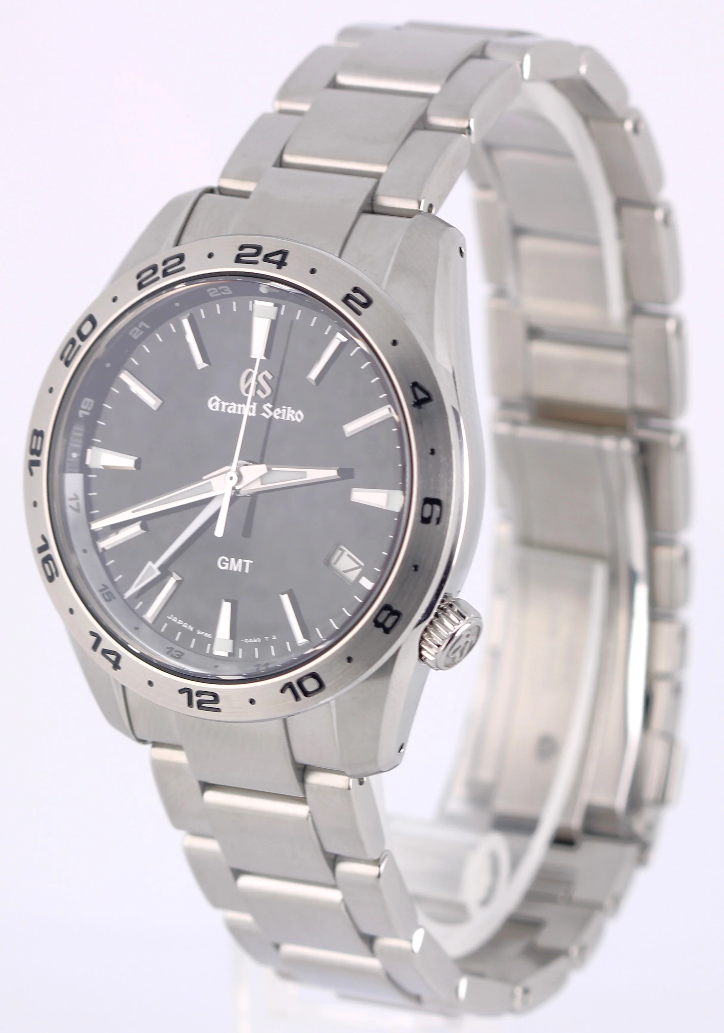 2023 PAPERS Grand Seiko GMT Sport Collection Steel Black 39mm SBGN027G Watch BOX - Image 3