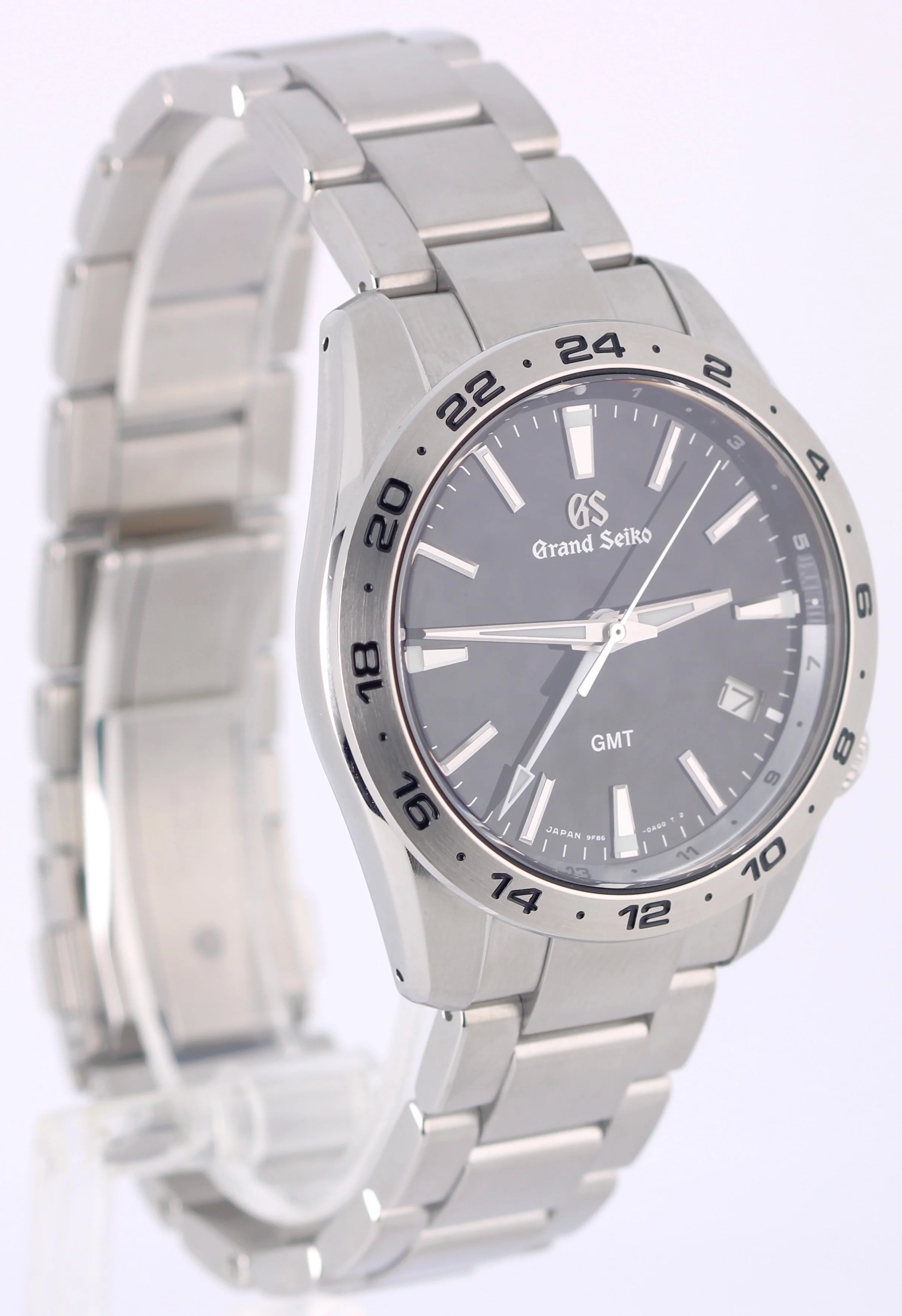 2023 PAPERS Grand Seiko GMT Sport Collection Steel Black 39mm SBGN027G Watch BOX - Image 4