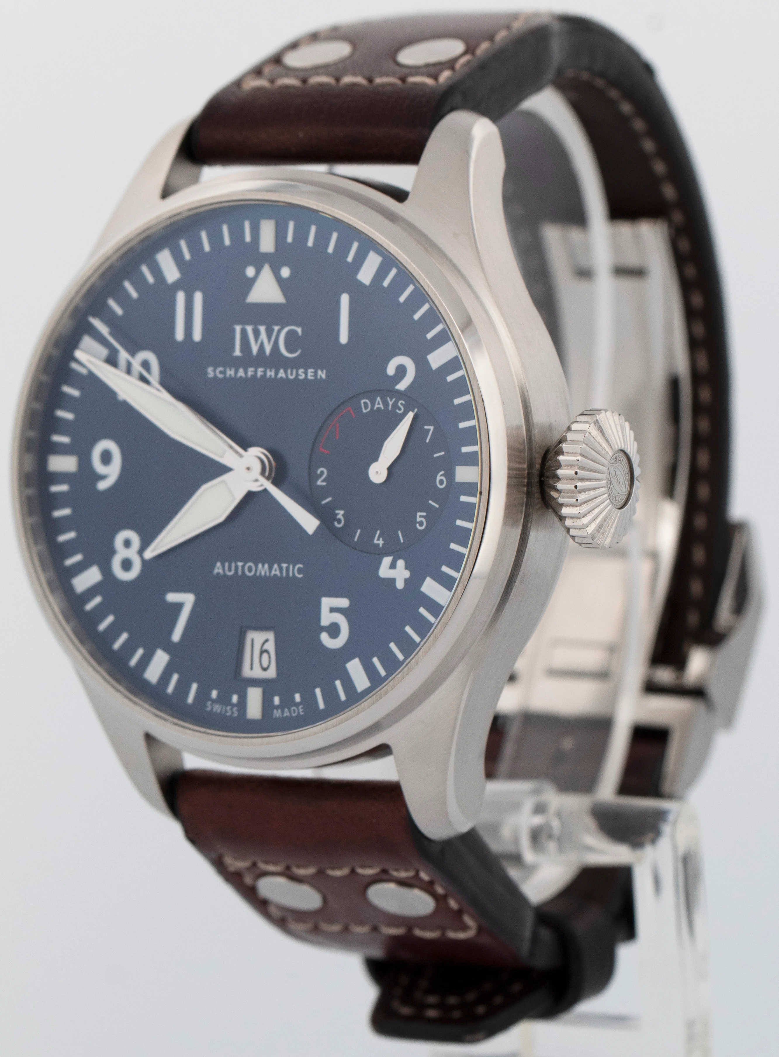 2023 PAPERS IWC Big Pilot BLUE 7 Day 46mm Le Petit Prince IW501002 Watch BOX - Image 3