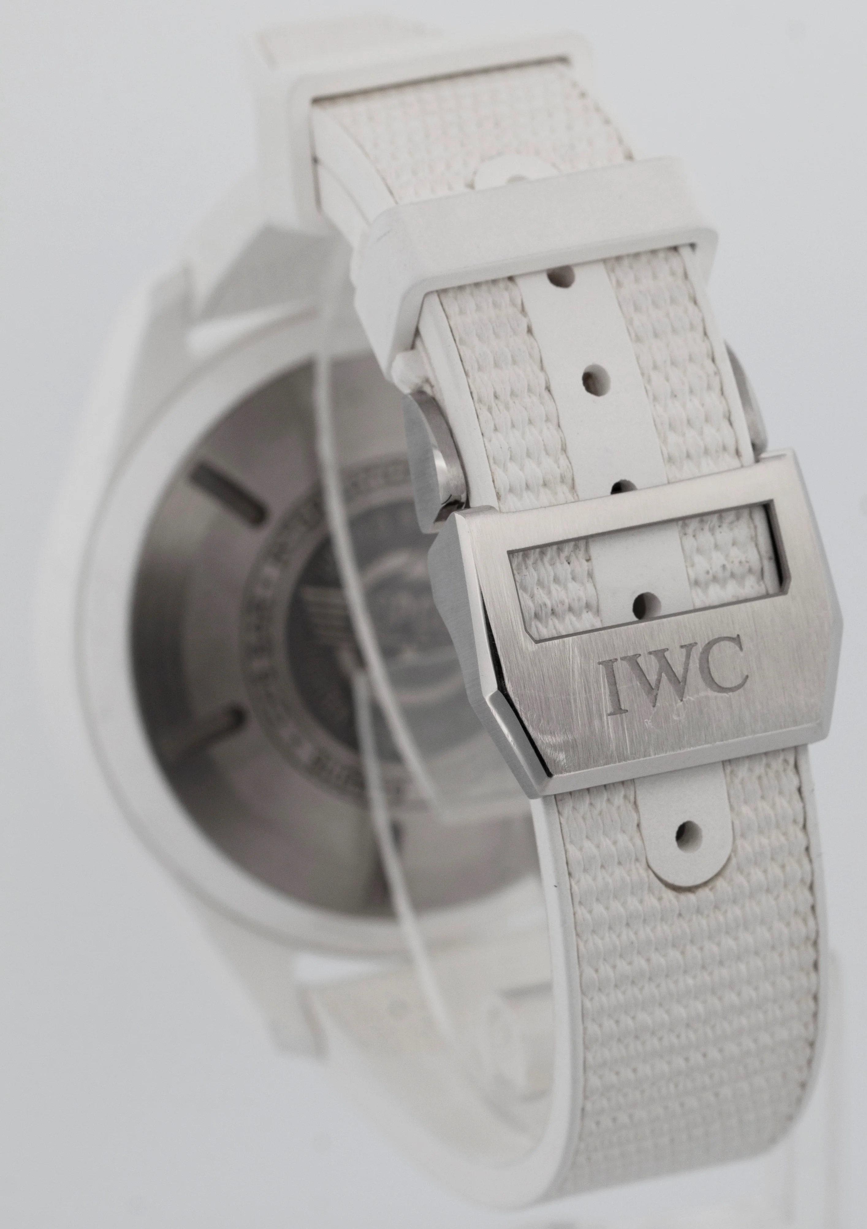 2023 PAPERS IWC Pilot TOP GUN Lake Tahoe LTD Ceramic White IW389105 44.5mm BOX - Image 5
