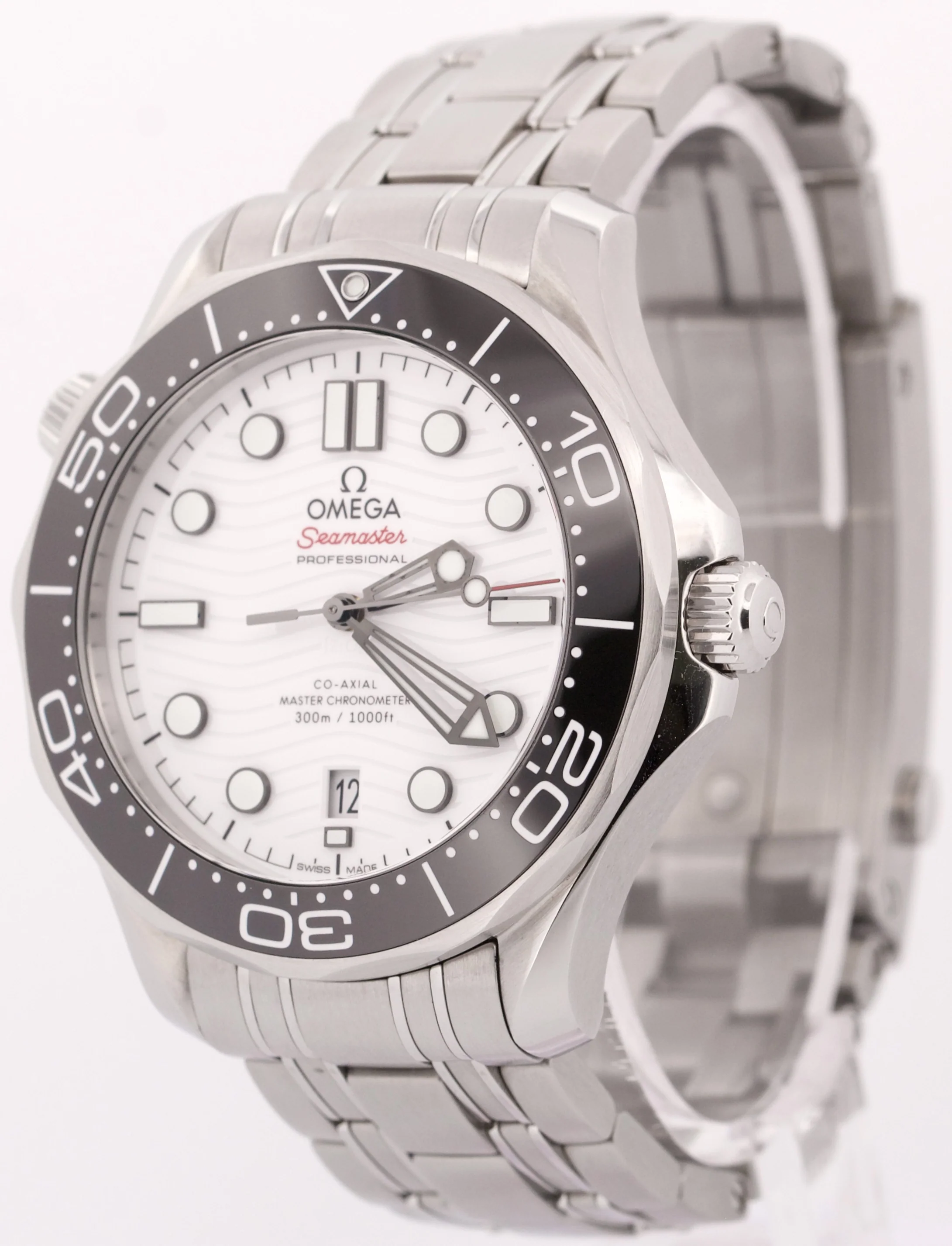 2023 PAPERS Omega Seamaster Diver 300M 42mm WHITE WAVE 210.30.42.20.04.001 BOX - Image 3