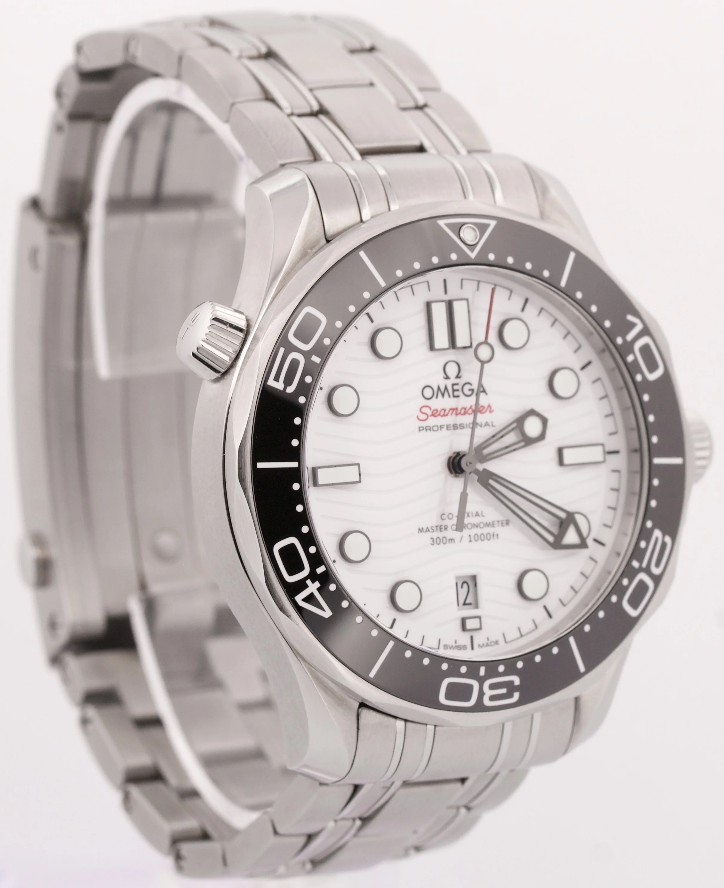 2023 PAPERS Omega Seamaster Diver 300M 42mm WHITE WAVE 210.30.42.20.04.001 BOX - Image 4