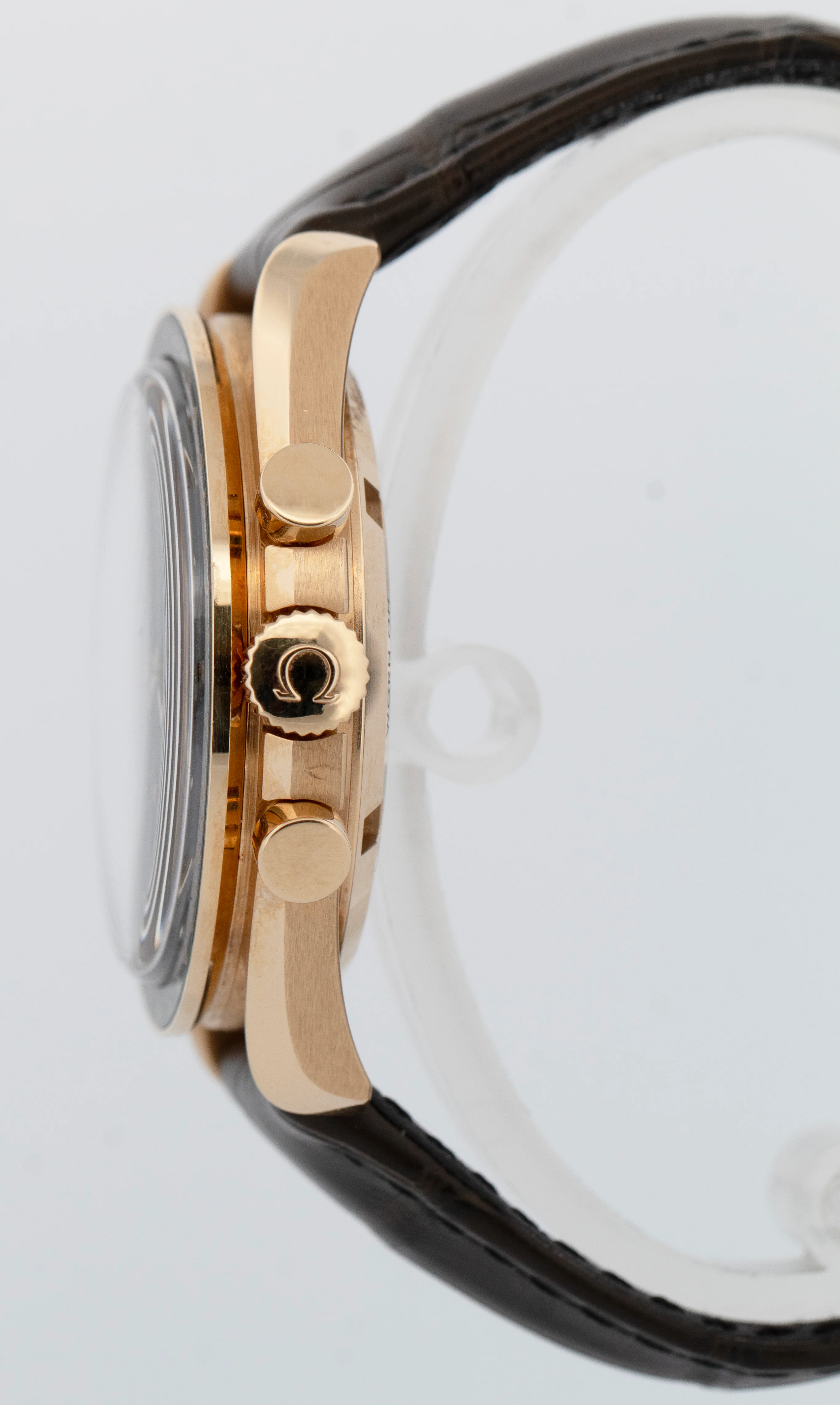 2023 PAPERS Omega Speedmaster GREEN Moonshine 18K Gold 310.63.42.50.10.001 BOX - Image 3
