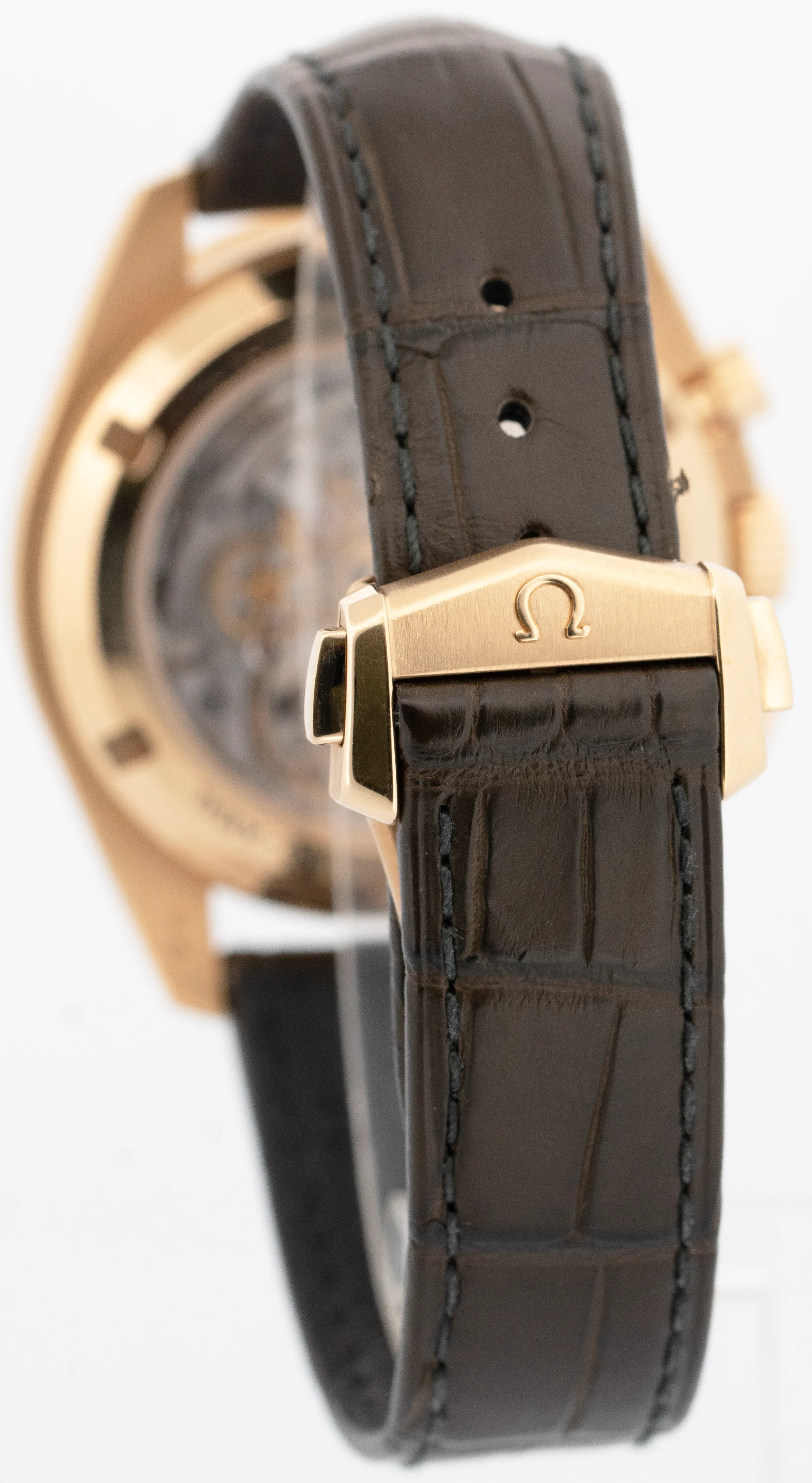 2023 PAPERS Omega Speedmaster GREEN Moonshine 18K Gold 310.63.42.50.10.001 BOX - Image 5