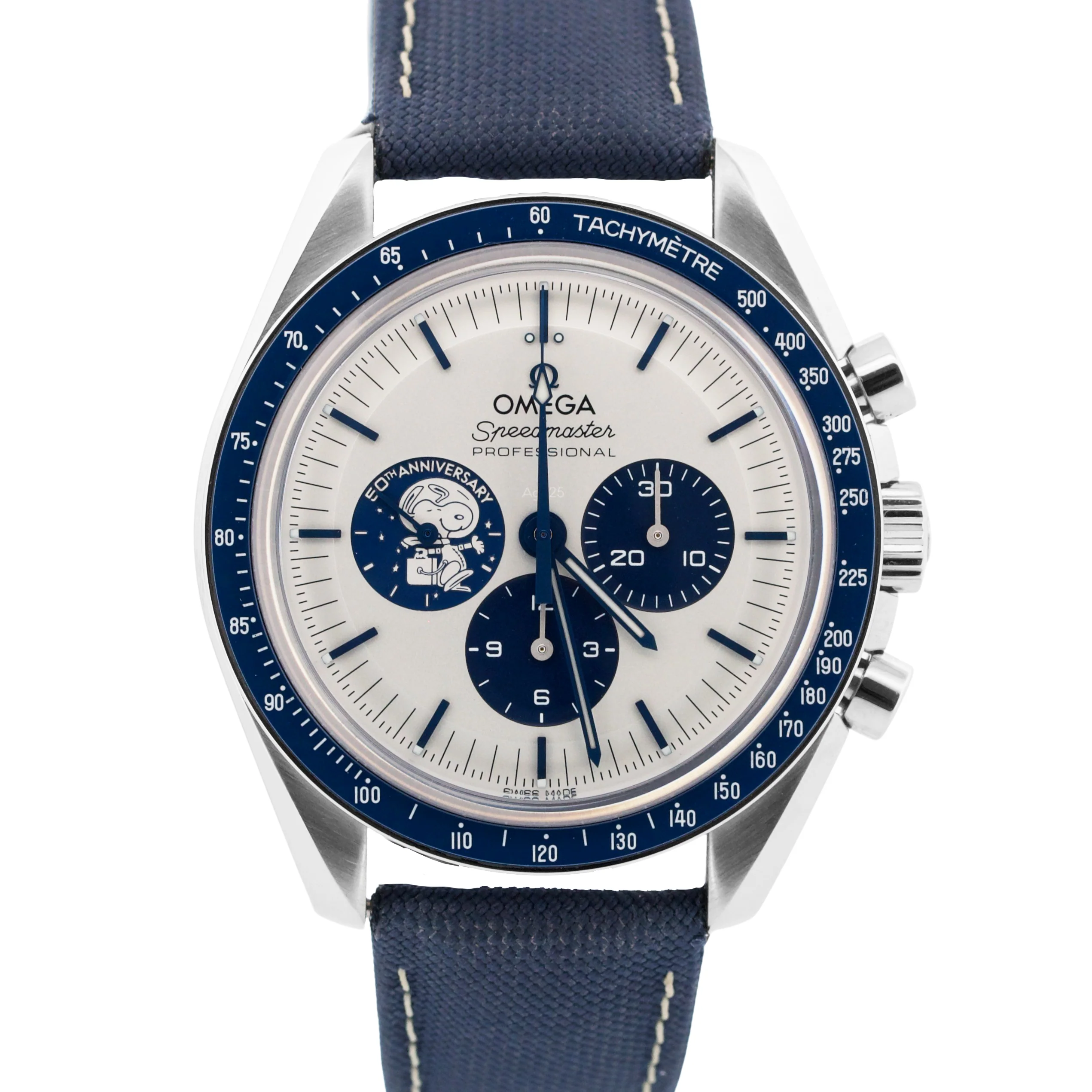 Omega Speedmaster SILVER SNOOPY AWARD BLUE Stainless 310.32.42.50.02.001 BOX