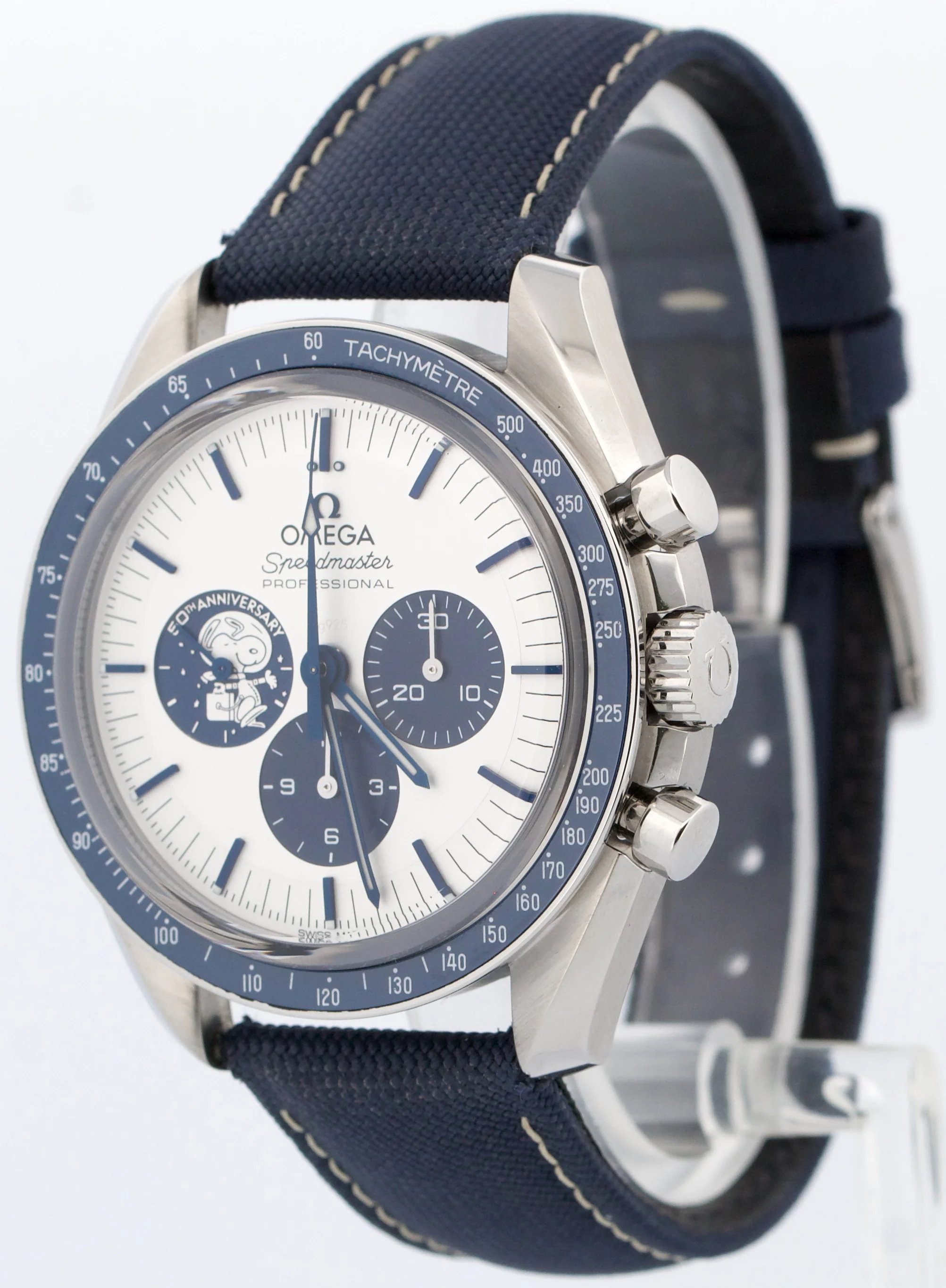 Omega Speedmaster SILVER SNOOPY AWARD BLUE Stainless 310.32.42.50.02.001 BOX - Image 3