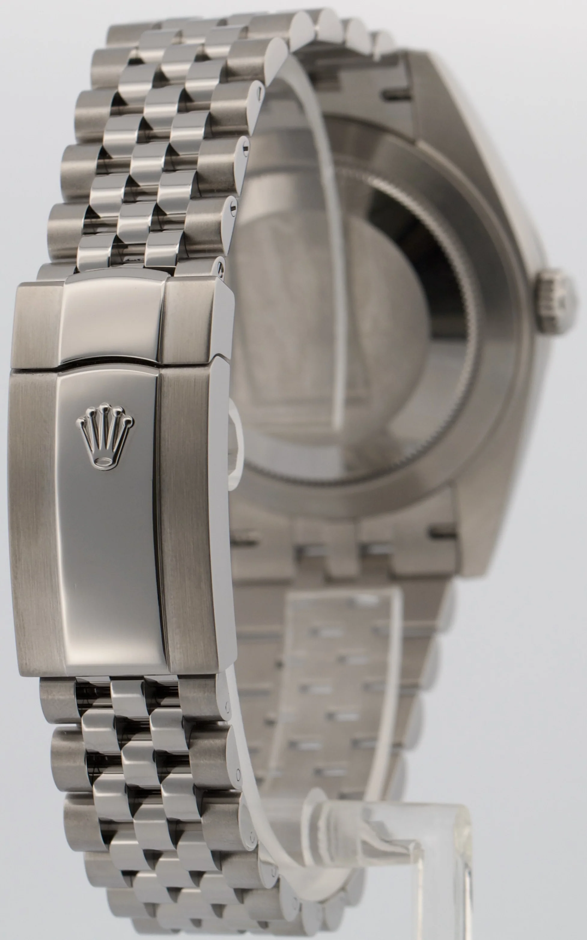 2023 PAPERS Rolex DateJust 41 BLUE 18K Gold Steel JUBILEE Fluted 41mm 126334 BOX - Image 6