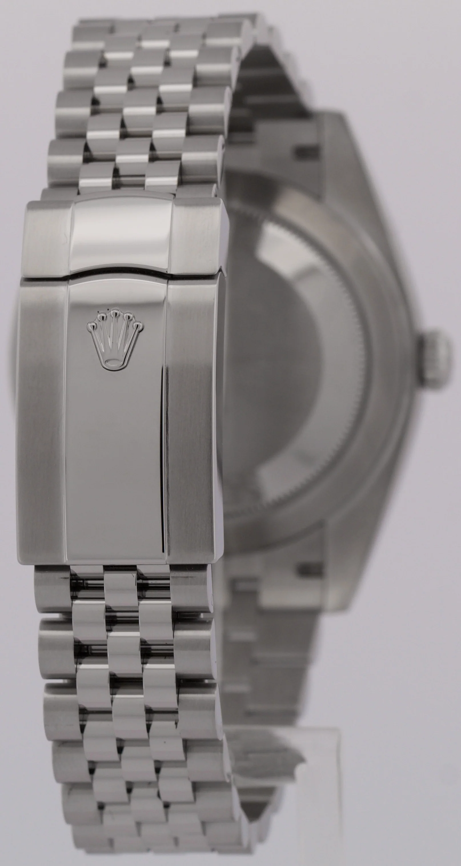 2023 PAPERS Rolex DateJust 41mm RHODIUM DIAMOND 18K Steel JUBILEE 126334 BOX - Image 6