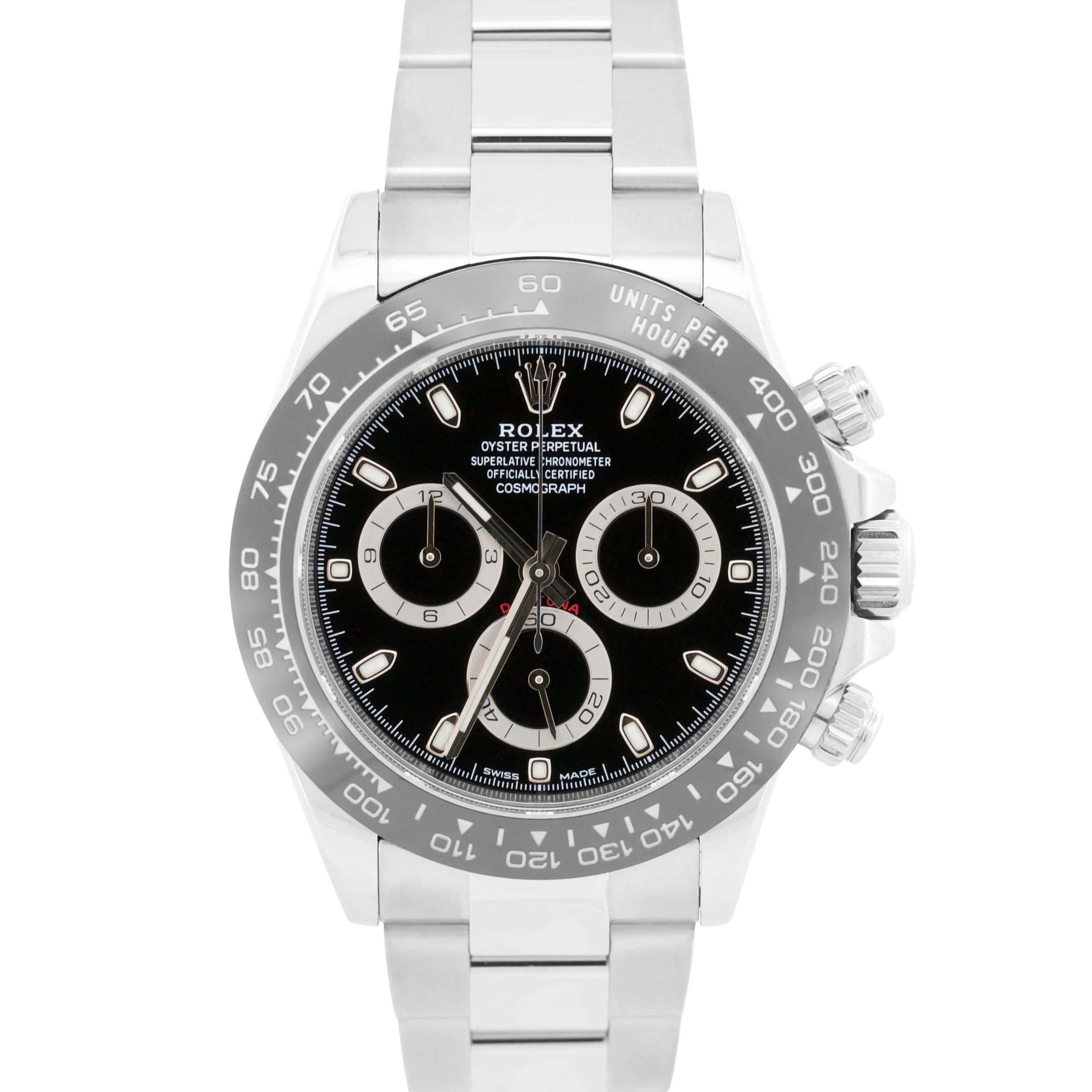 2023 PAPERS Rolex Daytona Cosmograph BLACK Ceramic 40mm Stainless 116500 LN BOX