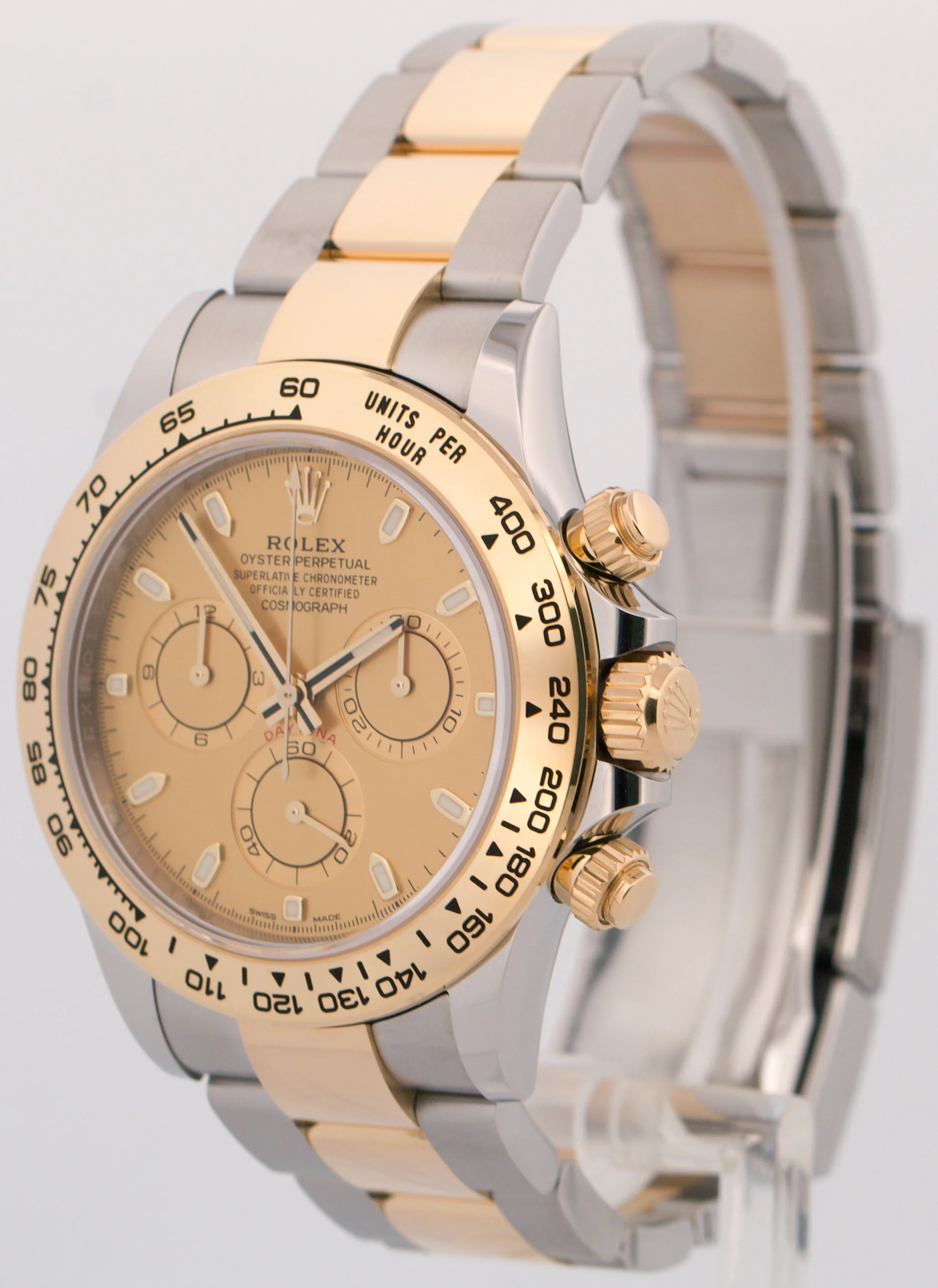 2023 PAPERS Rolex Daytona Cosmograph CHAMPAGNE 116503 18K Gold Two-Tone BOX - Image 3