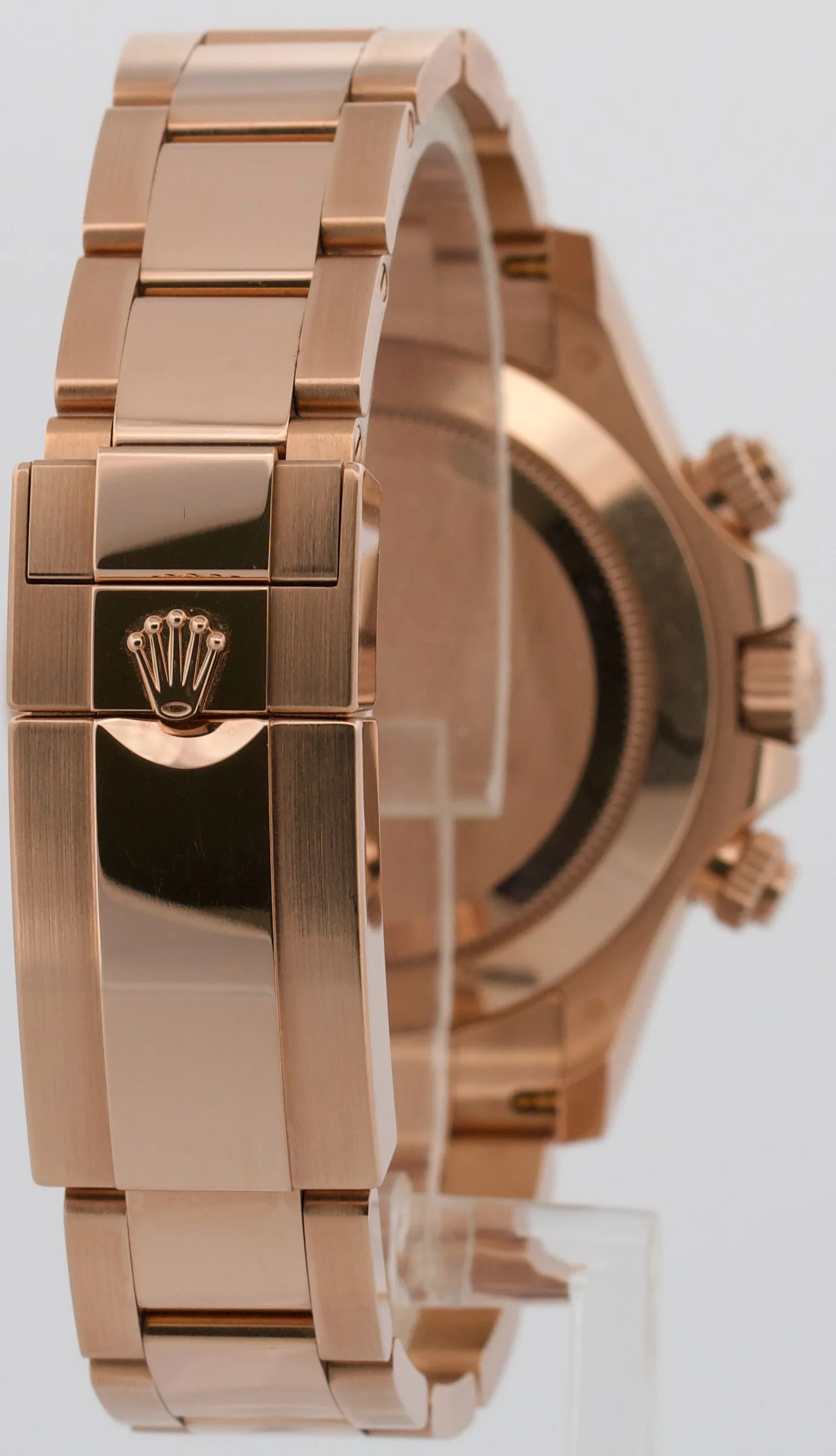 2023 PAPERS Rolex Daytona Cosmograph SUNDUST BAGUETTE 40mm 18K Gold 116505 BOX - Image 6