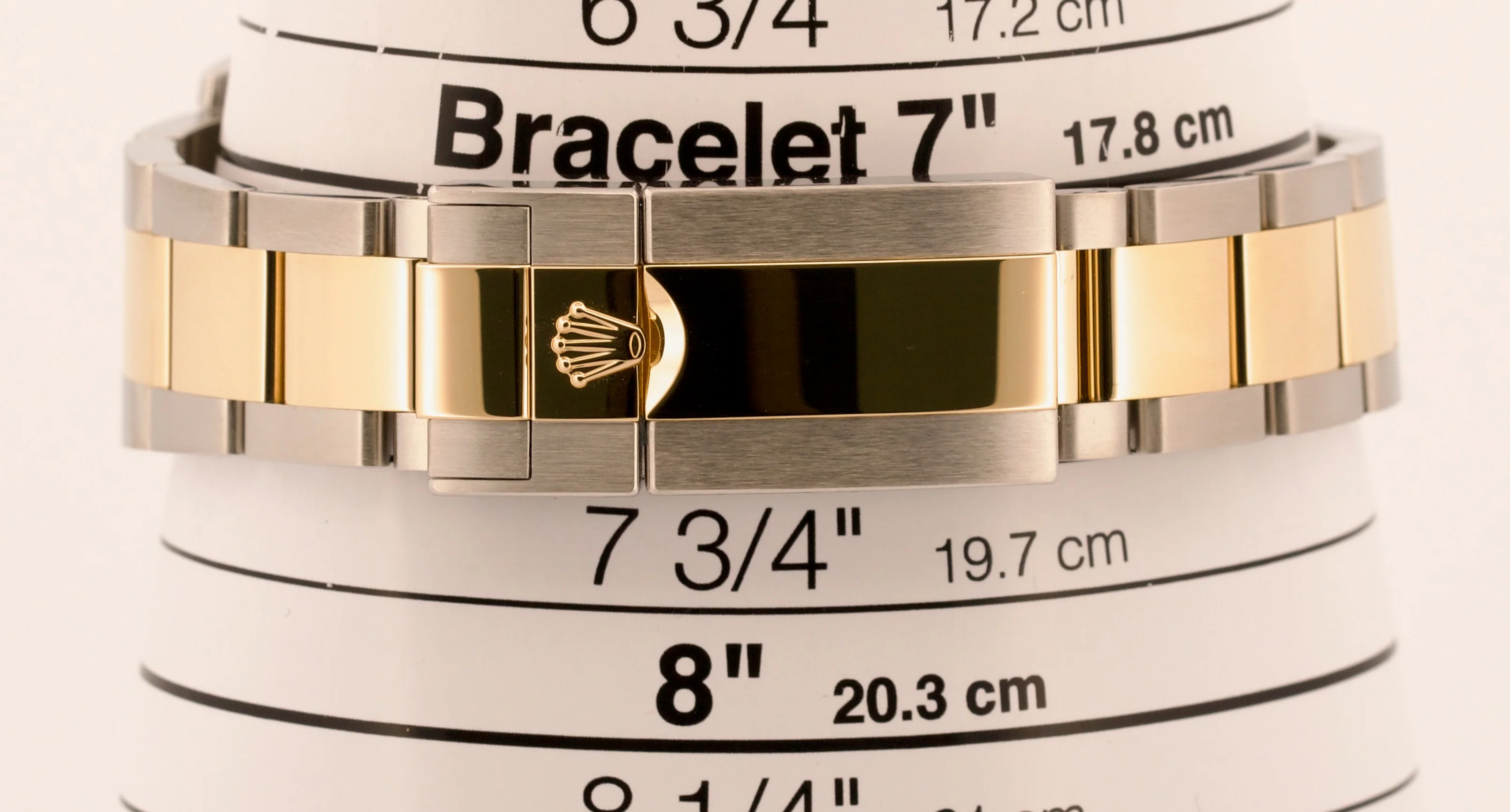 2023 PAPERS Rolex Daytona WHITE Two-Tone Stainless 18K Yellow Gold 116503 BOX - Image 9