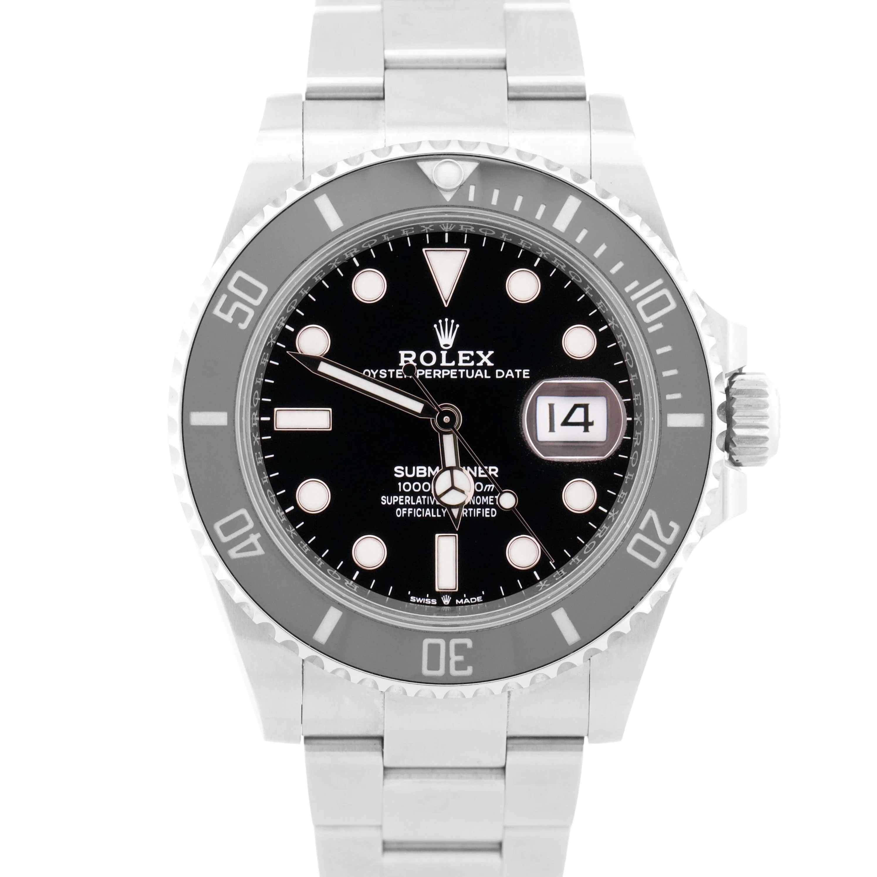 2023 PAPERS Rolex Submariner Date 41 BLACK 126610 LN Ceramic Steel 41mm BOX
