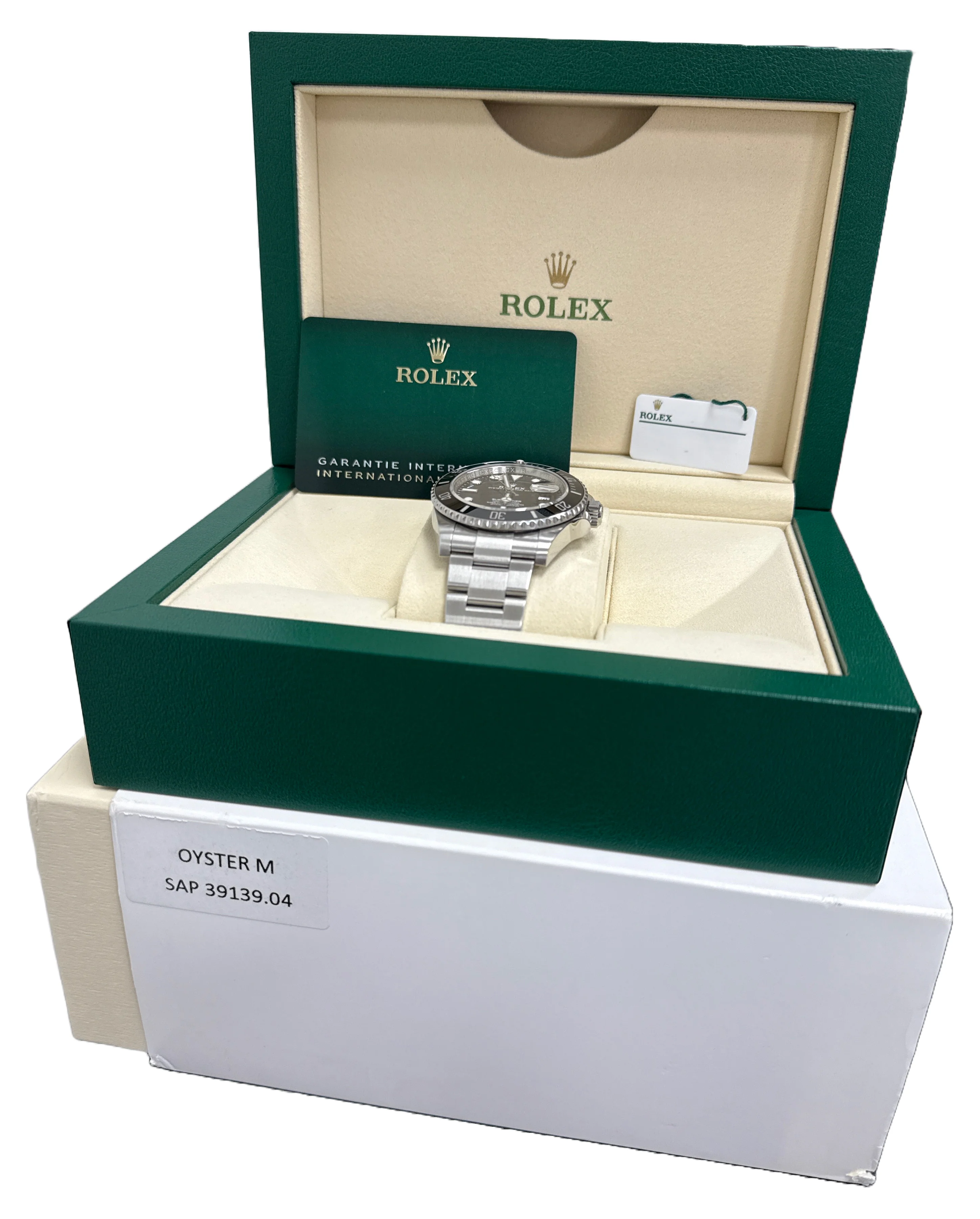 2023 PAPERS Rolex Submariner Date 41 BLACK 126610 LN Ceramic Steel 41mm BOX - Image 2
