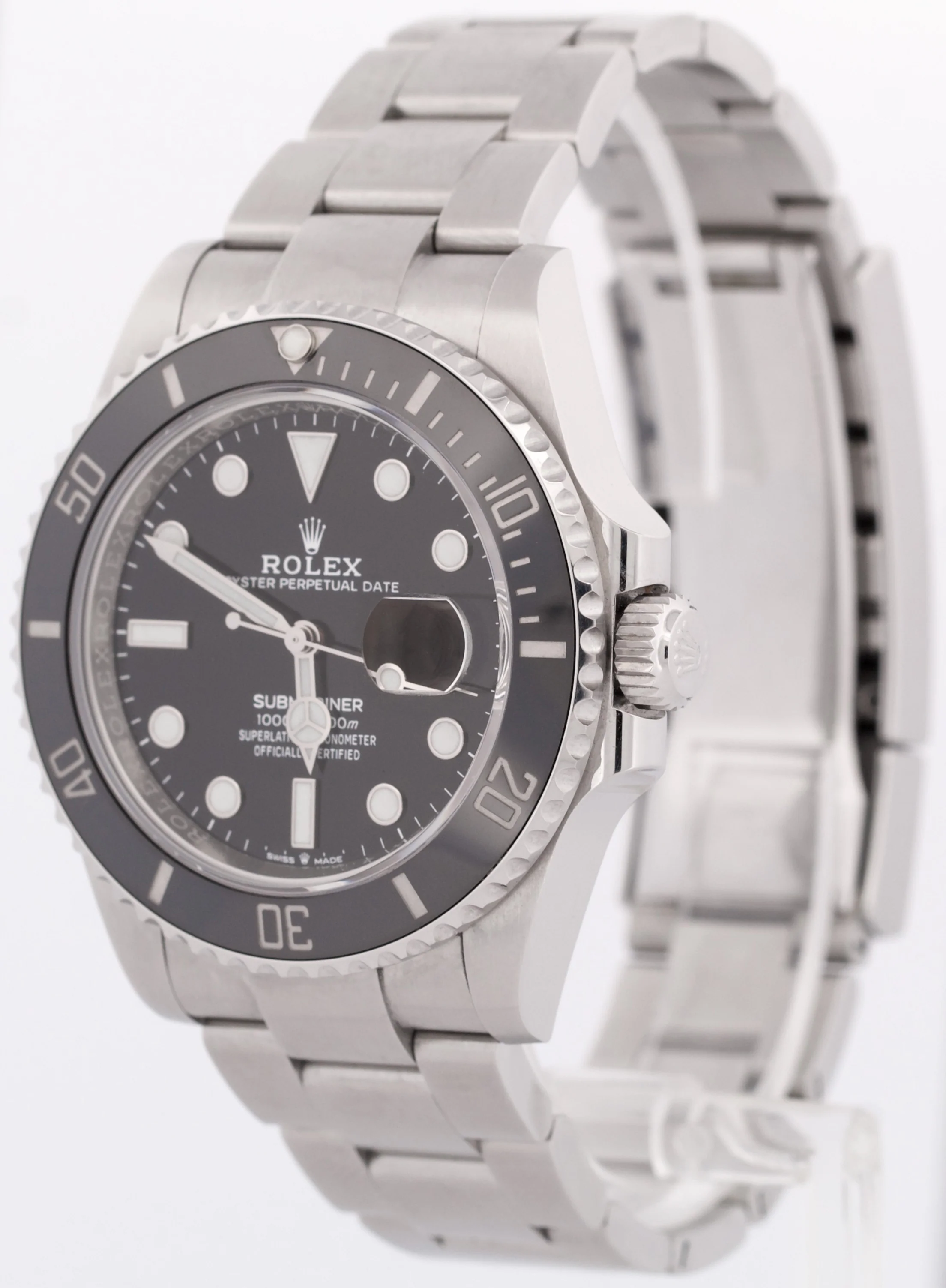 2023 PAPERS Rolex Submariner Date 41 BLACK 126610 LN Ceramic Steel 41mm BOX - Image 3