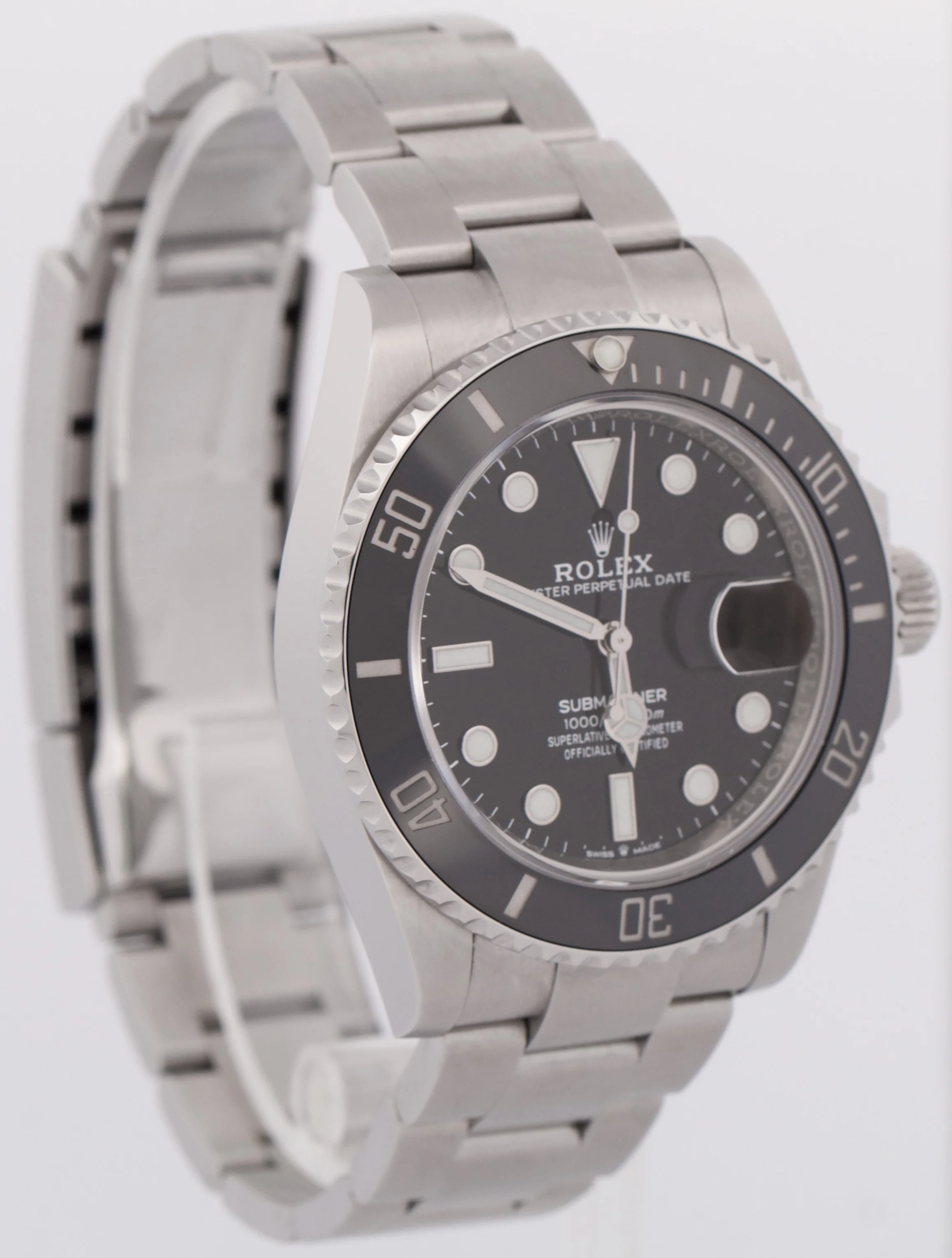 2023 PAPERS Rolex Submariner Date 41 BLACK 126610 LN Ceramic Steel 41mm BOX - Image 4