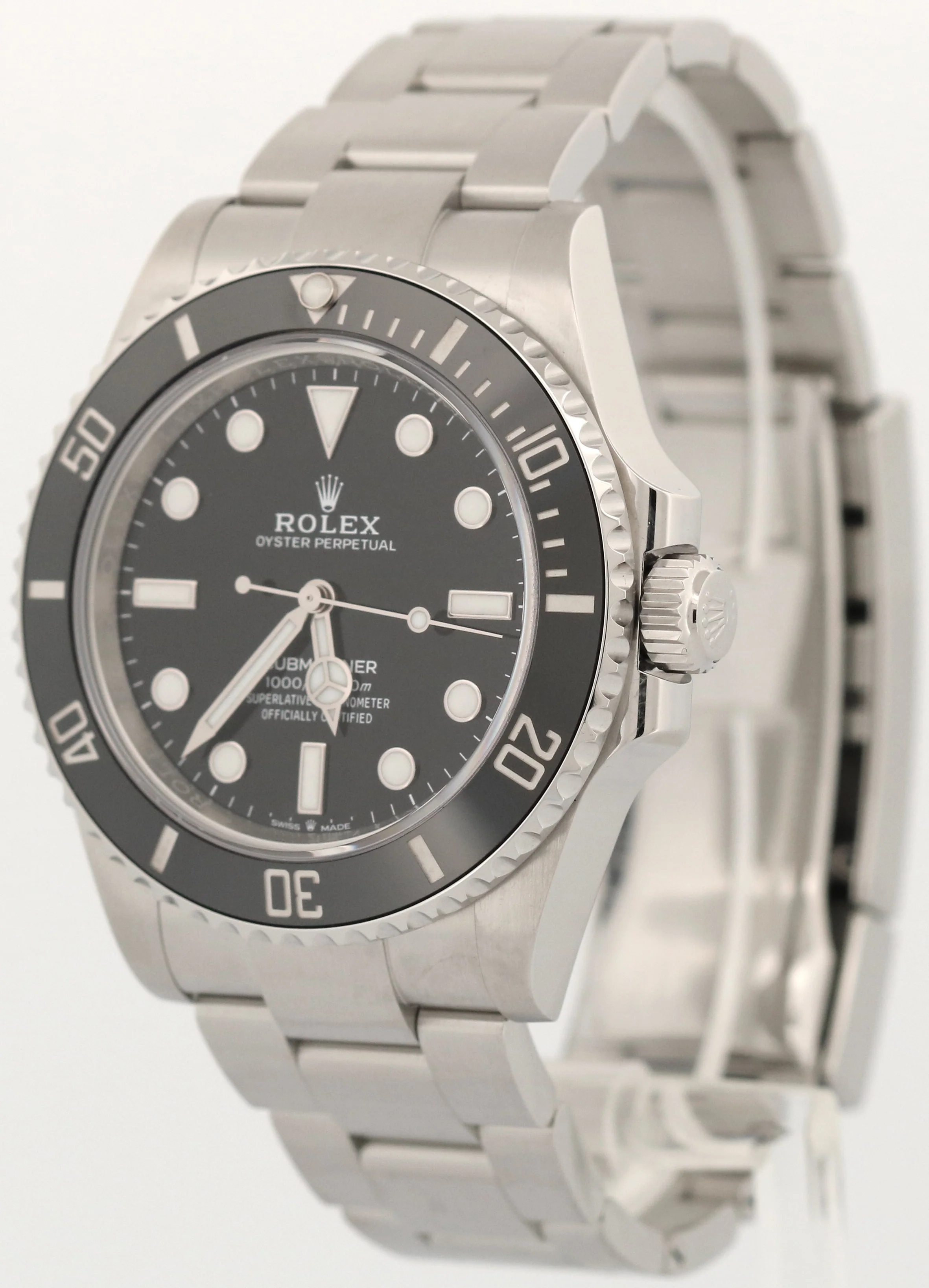 2023 PAPERS Rolex Submariner No-Date Stainless Steel 41mm Ceramic 124060 LN BOX - Image 3