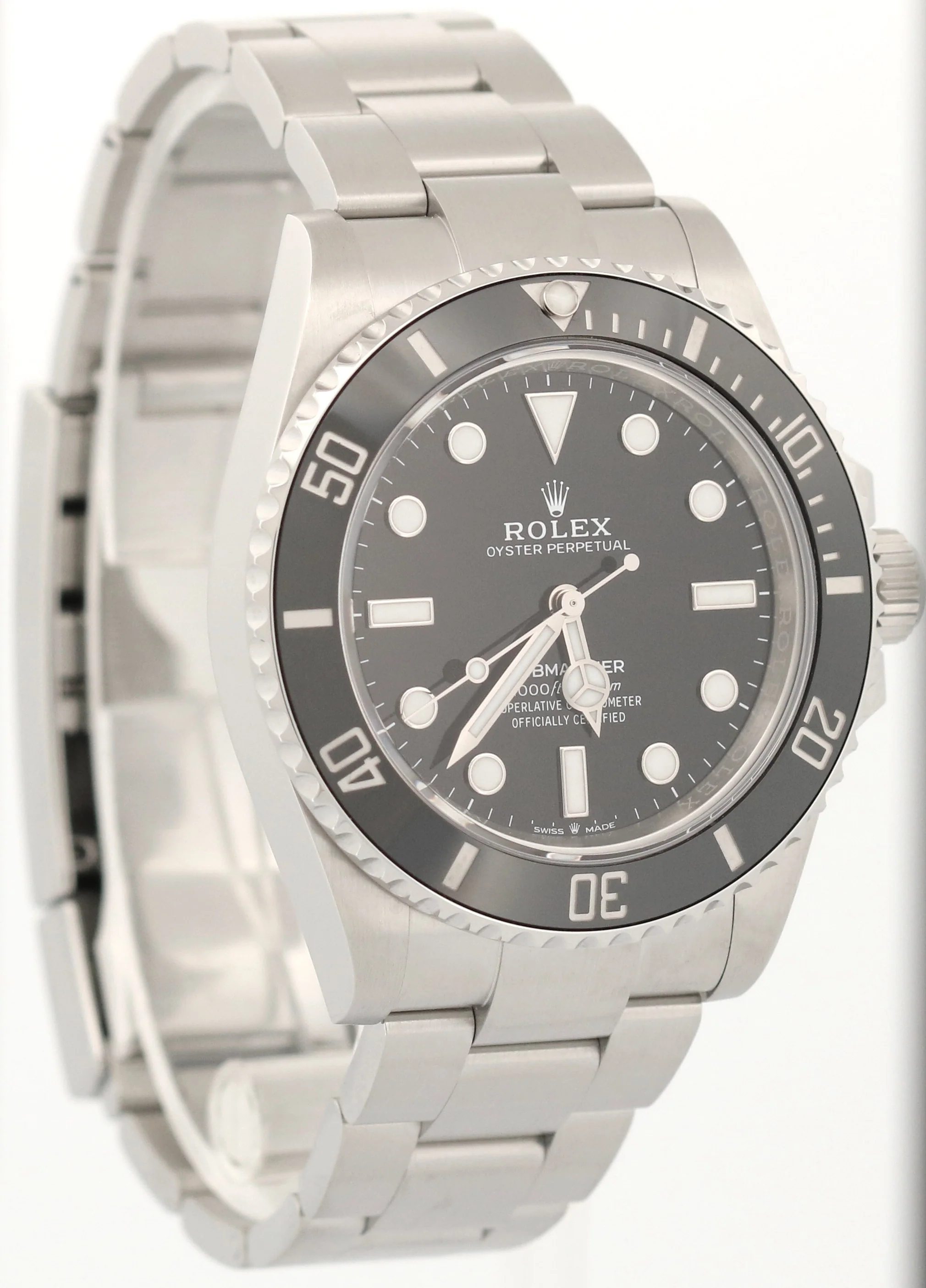 2023 PAPERS Rolex Submariner No-Date Stainless Steel 41mm Ceramic 124060 LN BOX - Image 4