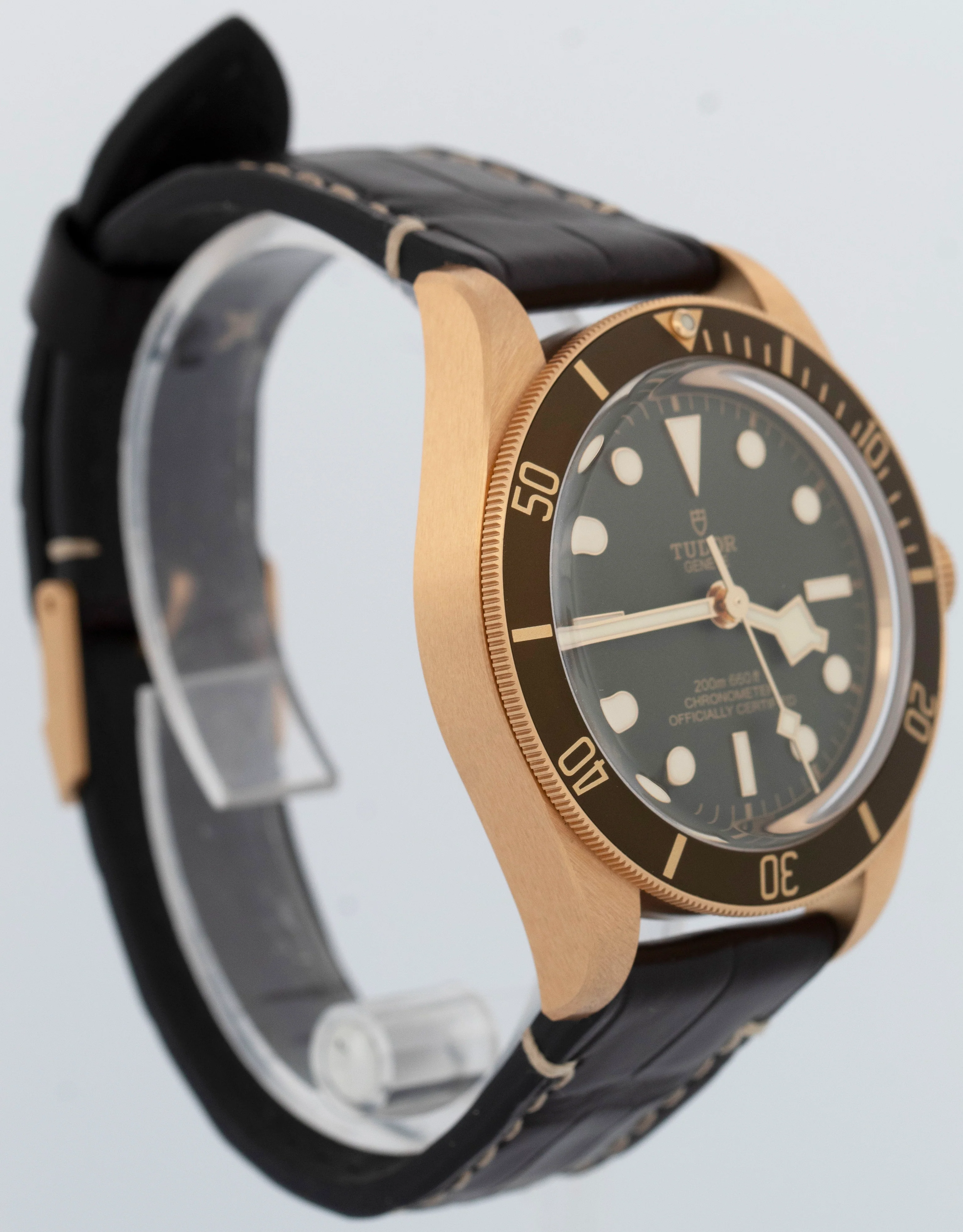 2023 PAPERS Tudor Black Bay 58 18K Yellow Gold Green Watch 39mm 79018 V BOX - Image 4