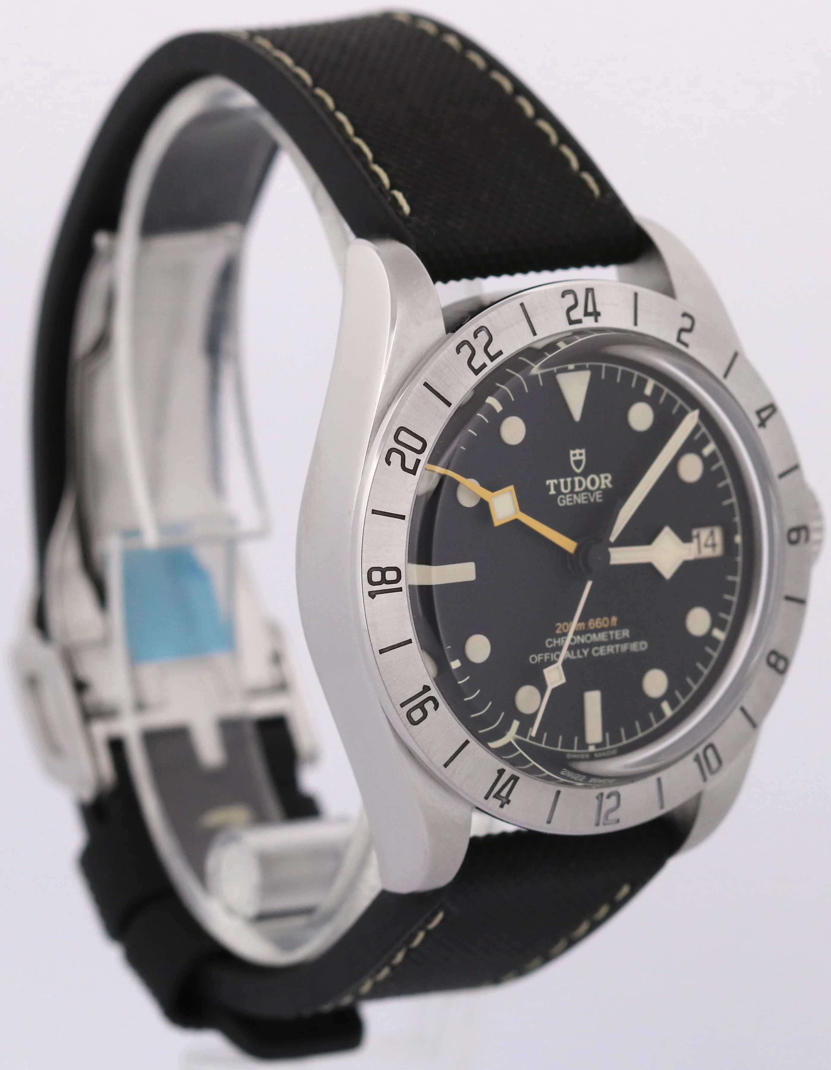 2023 PAPERS Tudor Black Bay Pro 39mm Stainless Steel GMT Rubber 79470 Watch BOX - Image 4