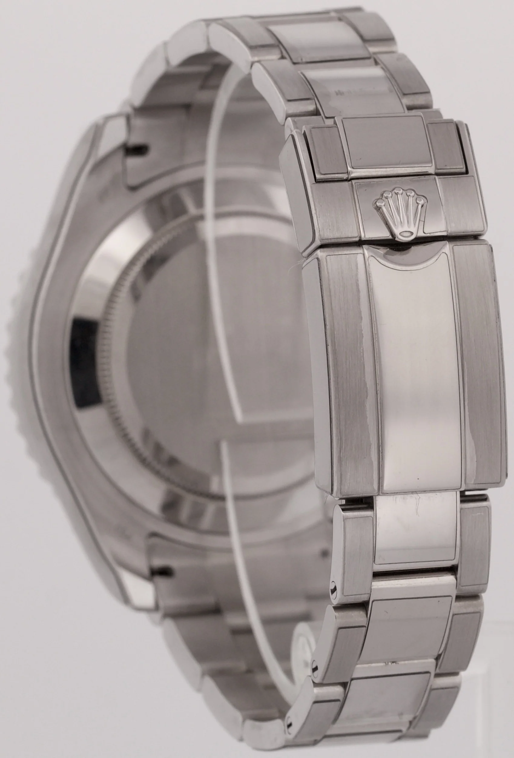 MERCEDES HANDS Rolex Yacht-Master II 44mm 116689 18K White Gold Platinum Watch - Image 5