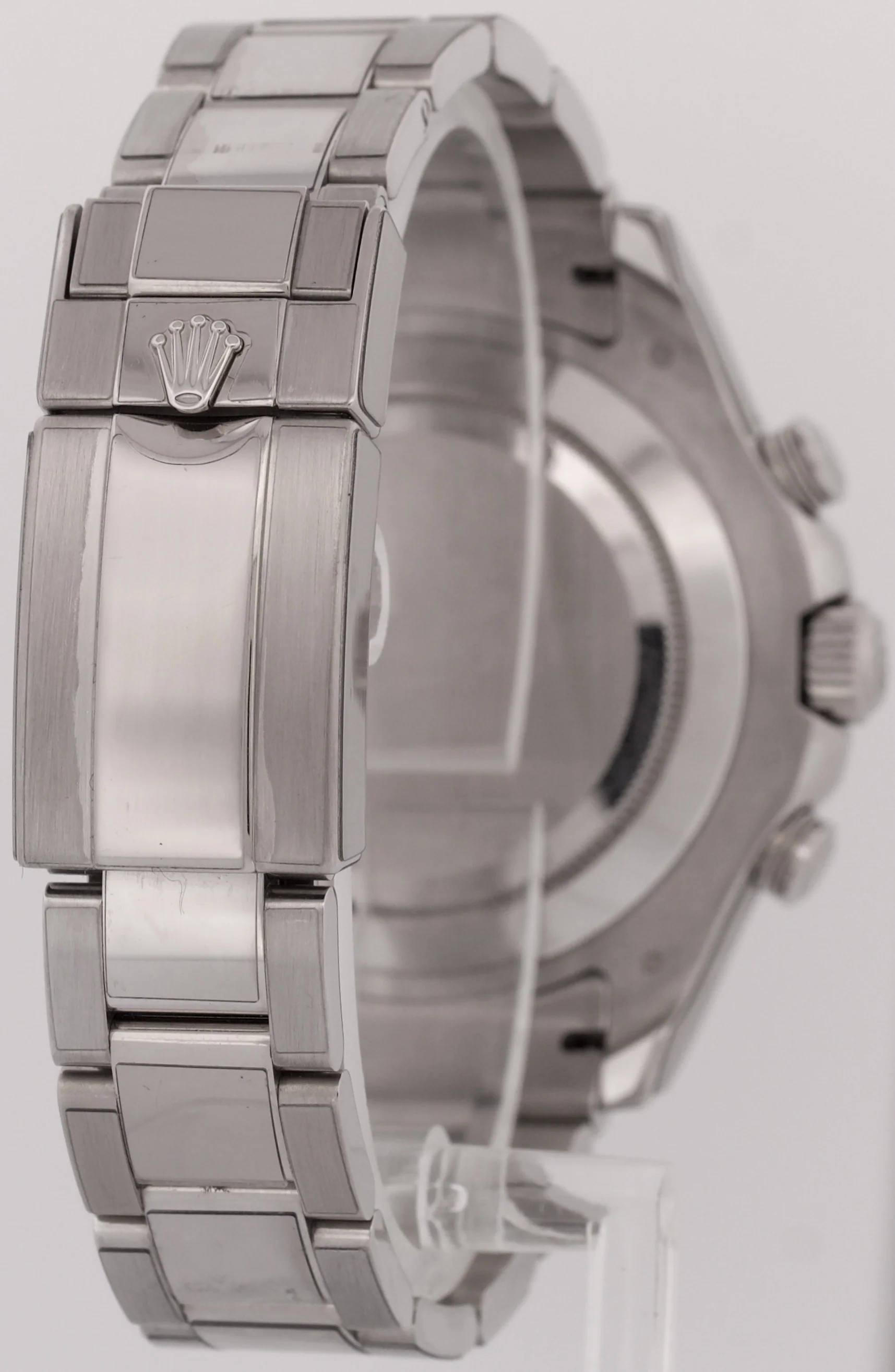 MERCEDES HANDS Rolex Yacht-Master II 44mm 116689 18K White Gold Platinum Watch - Image 6