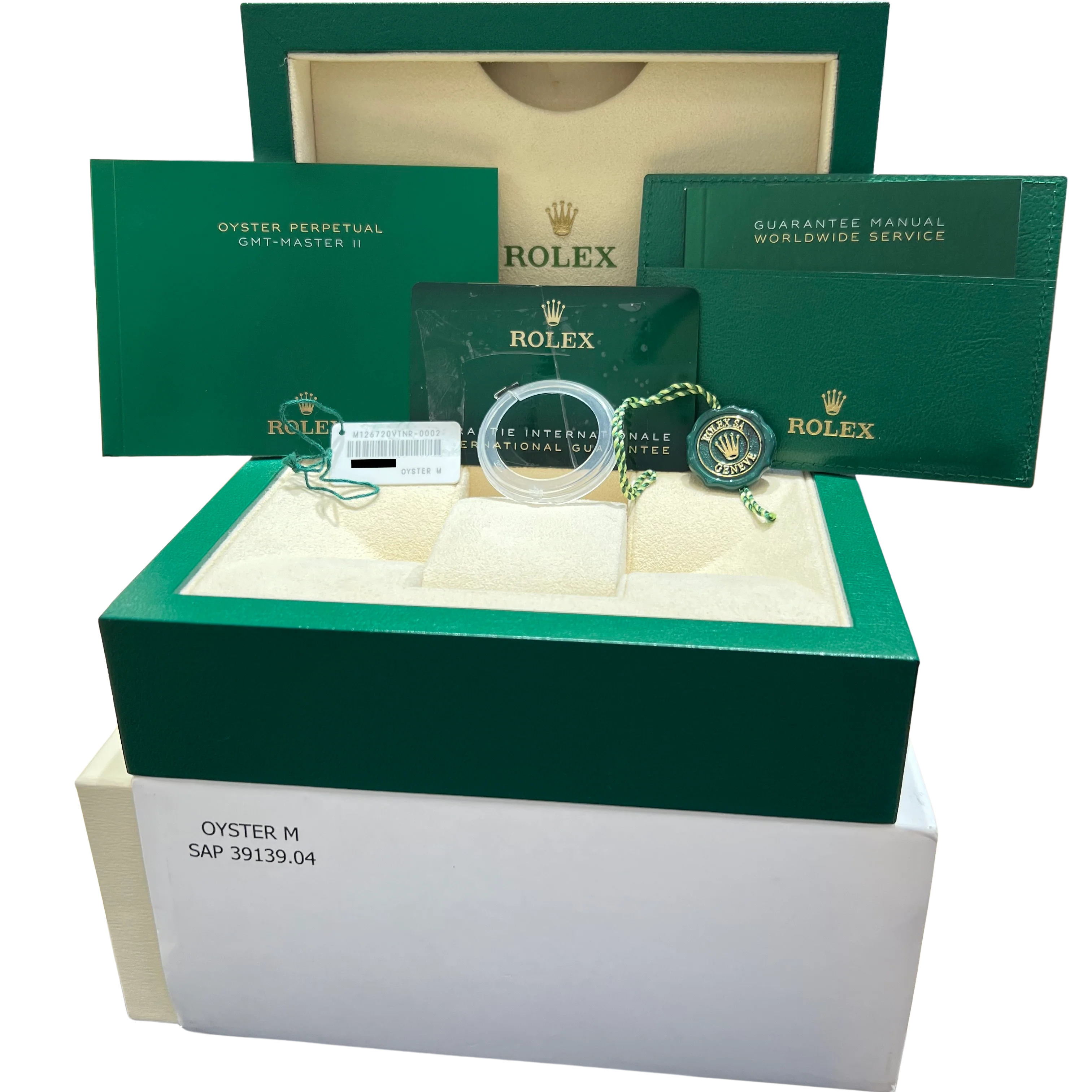 2024 NEW PAPERS Rolex GMT-Master II SPRITE Jubilee Green Watch 126720 VTNR BOX - Image 2