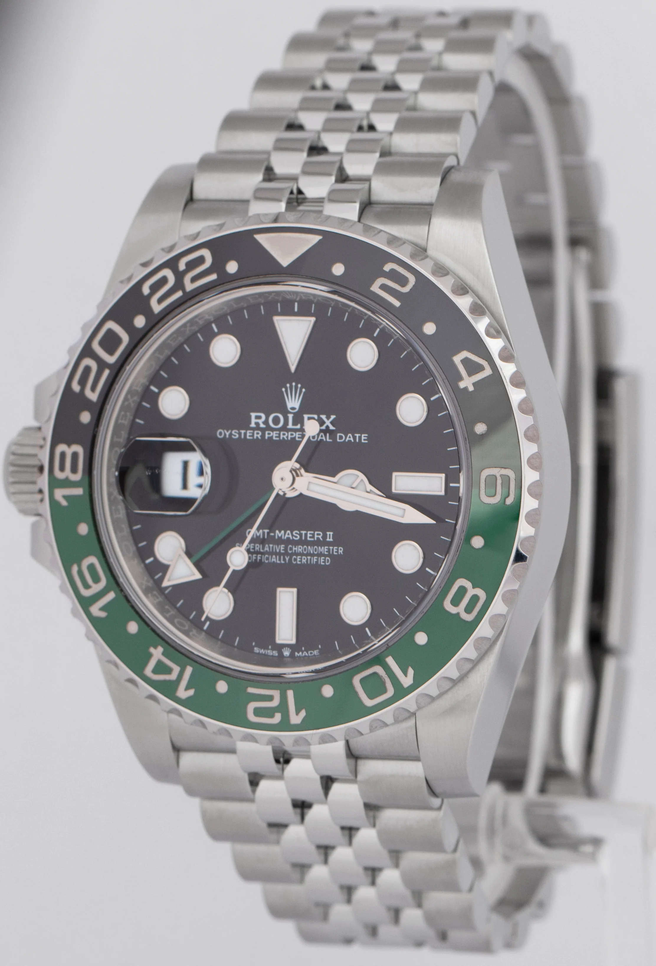 2024 NEW PAPERS Rolex GMT-Master II SPRITE Jubilee Green Watch 126720 VTNR BOX - Image 3