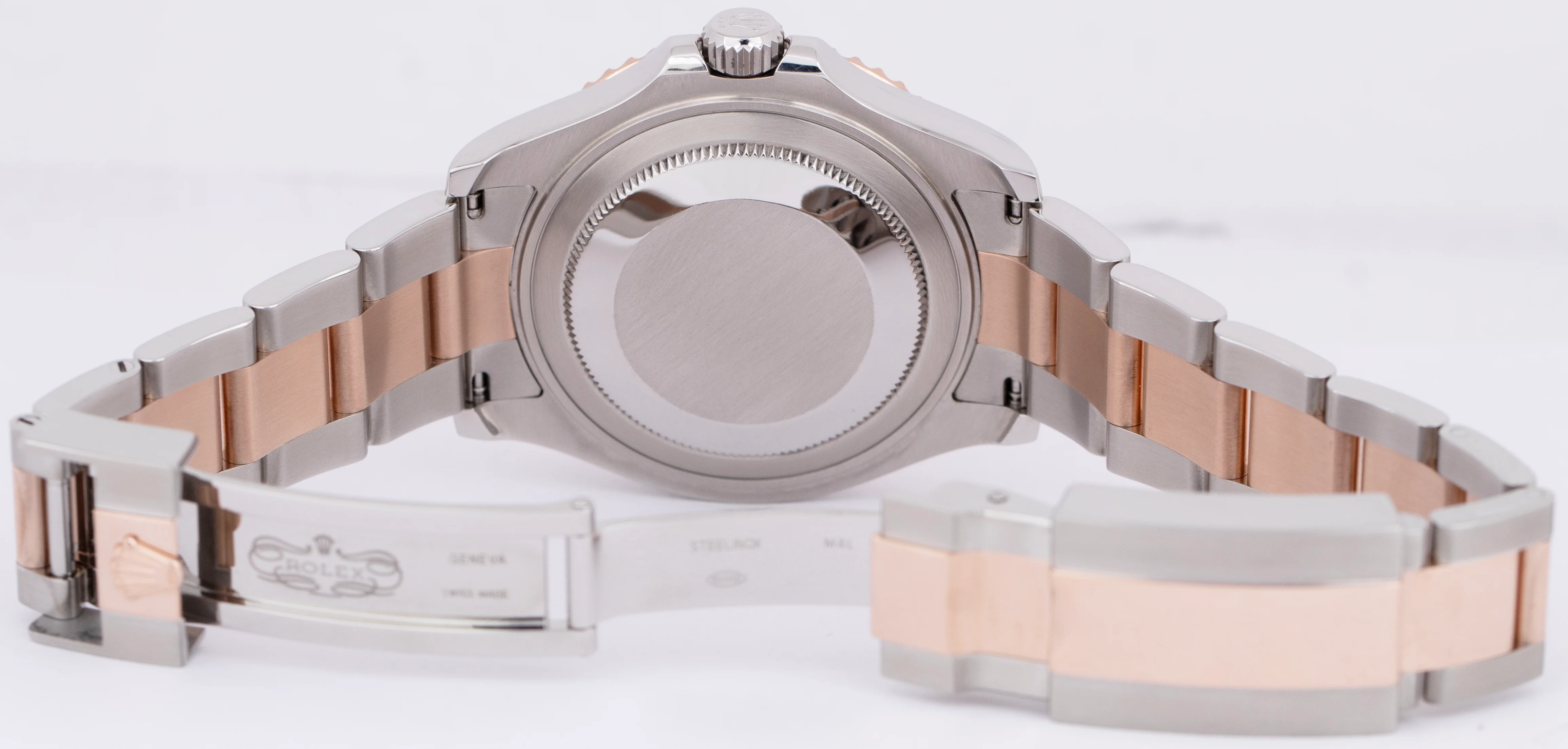 2024 NEW PAPERS Rolex Yacht-Master 37mm Steel Rose Gold BLACK Watch 268621 BOX - Image 9