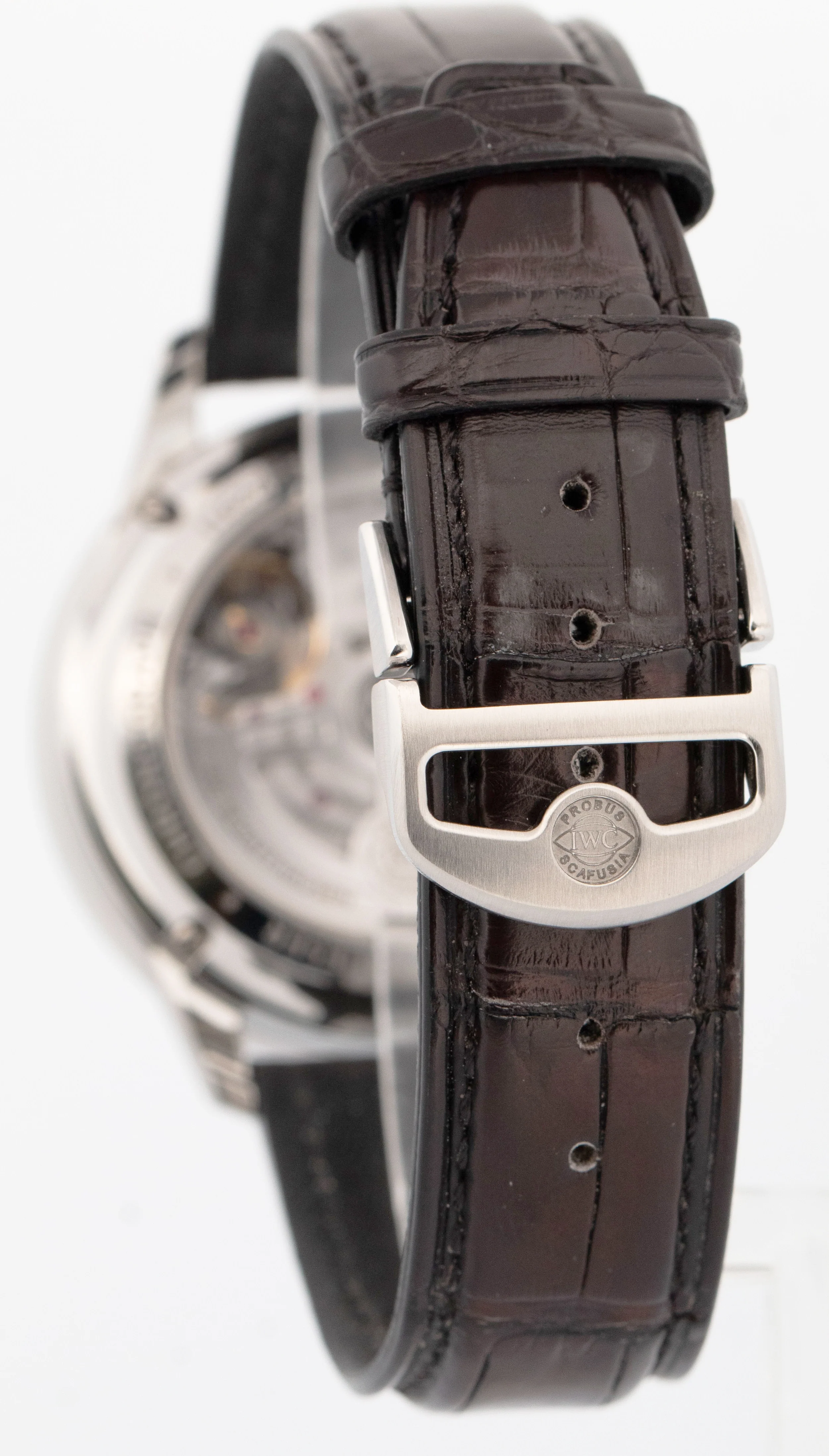 2024 PAPERS IWC Portugieser Chronograph Silver 41mm IW371604 Steel Watch BOX - Image 5