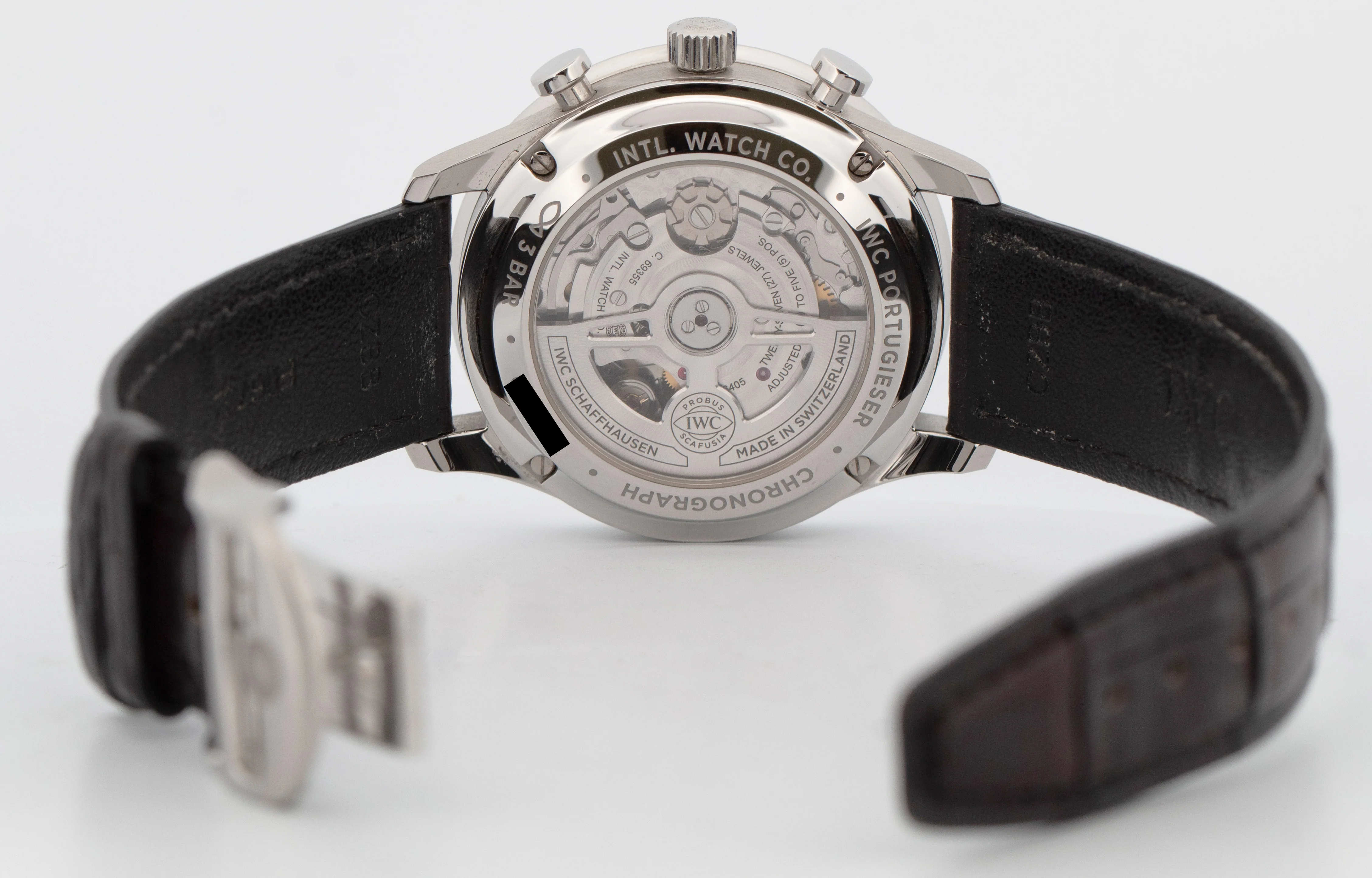 2024 PAPERS IWC Portugieser Chronograph Silver 41mm IW371604 Steel Watch BOX - Image 6