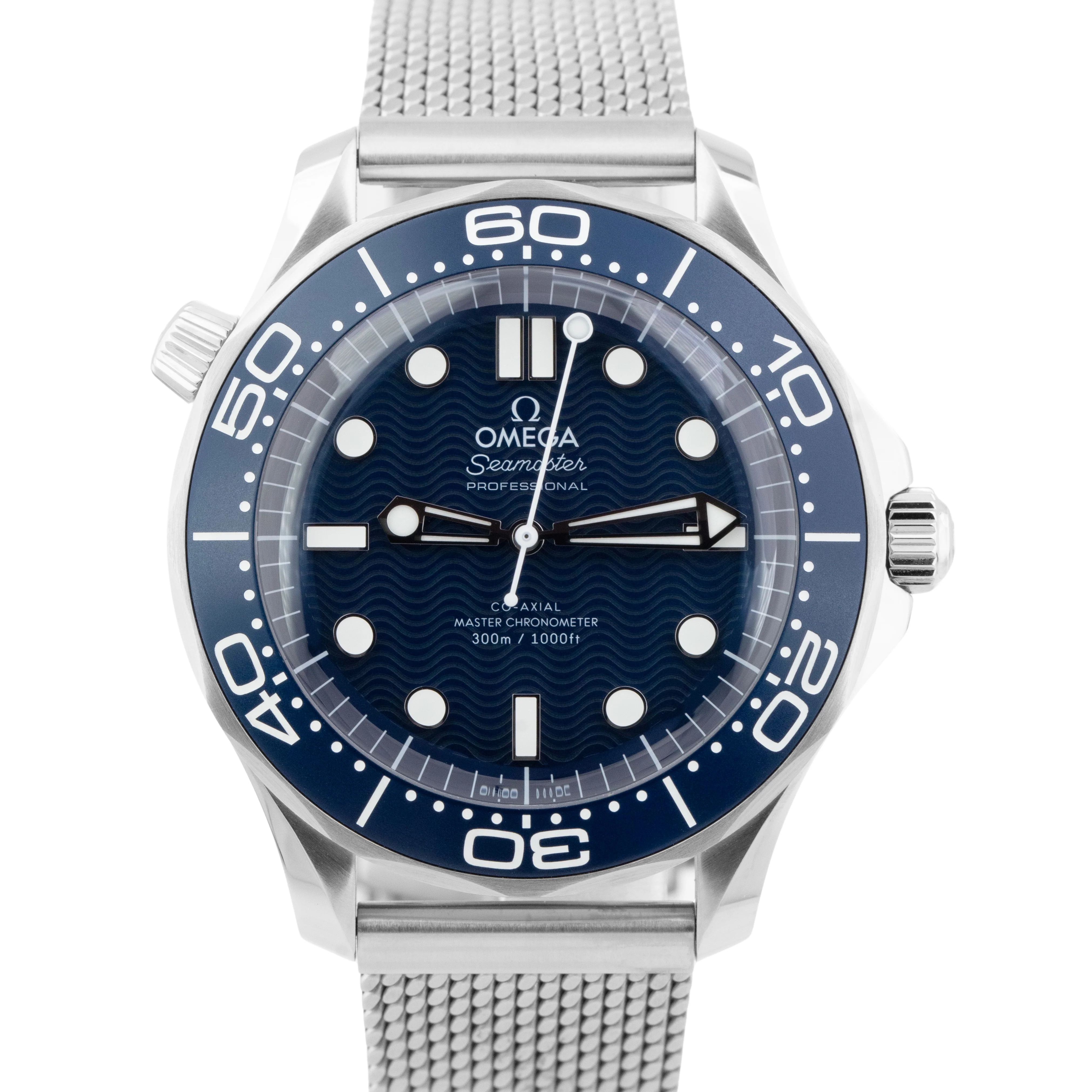 2024 PAPERS Omega Seamaster James Bond 60th Anniversary 210.30.42.20.03.002 BOX
