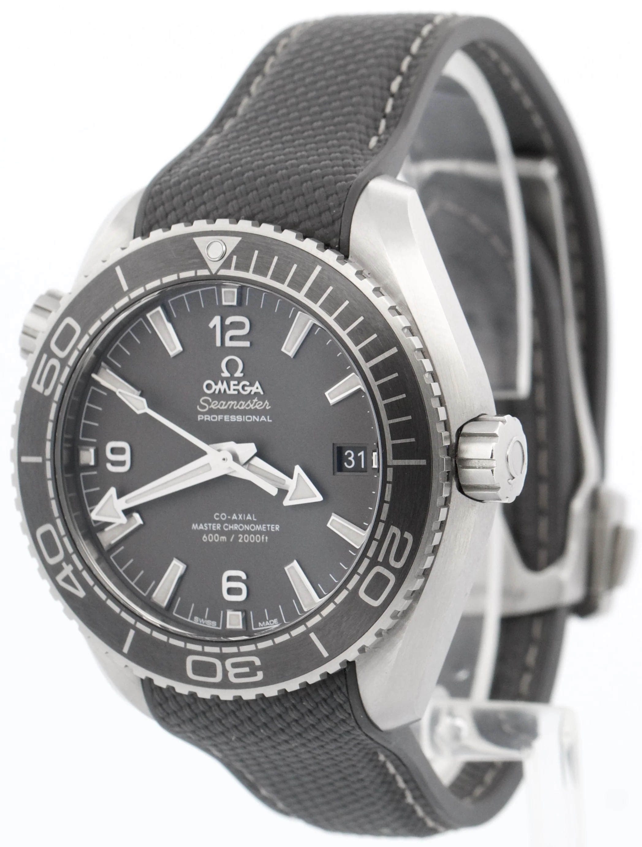 2024 PAPERS Omega Seamaster Planet Ocean 600M GRAY Steel 215.32.44.21.01.002 BOX - Image 3