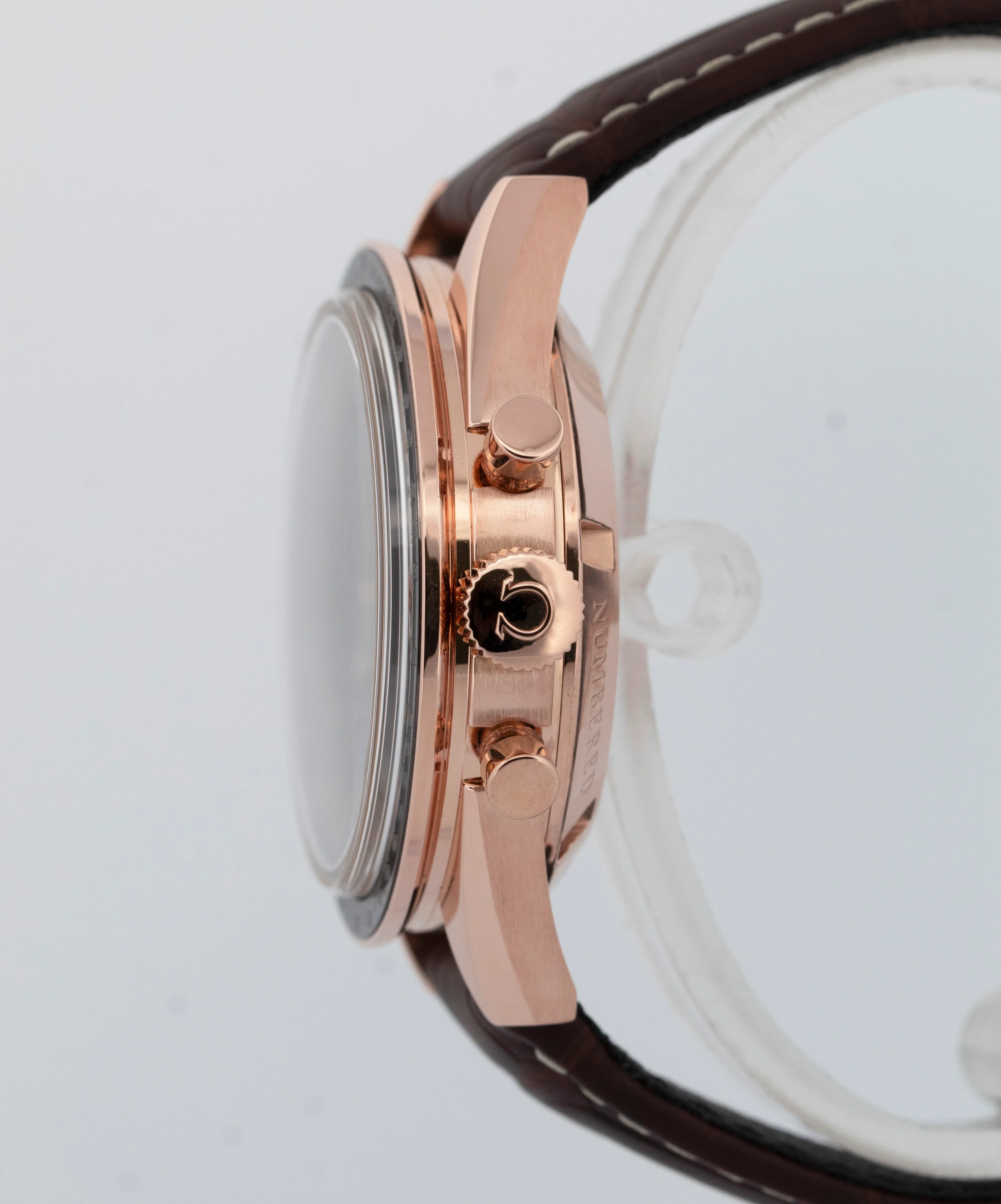 2024 PAPERS Omega Speedmaster 18K Sedna Rose Gold Watch 311.63.40.30.02.001 BOX - Image 3