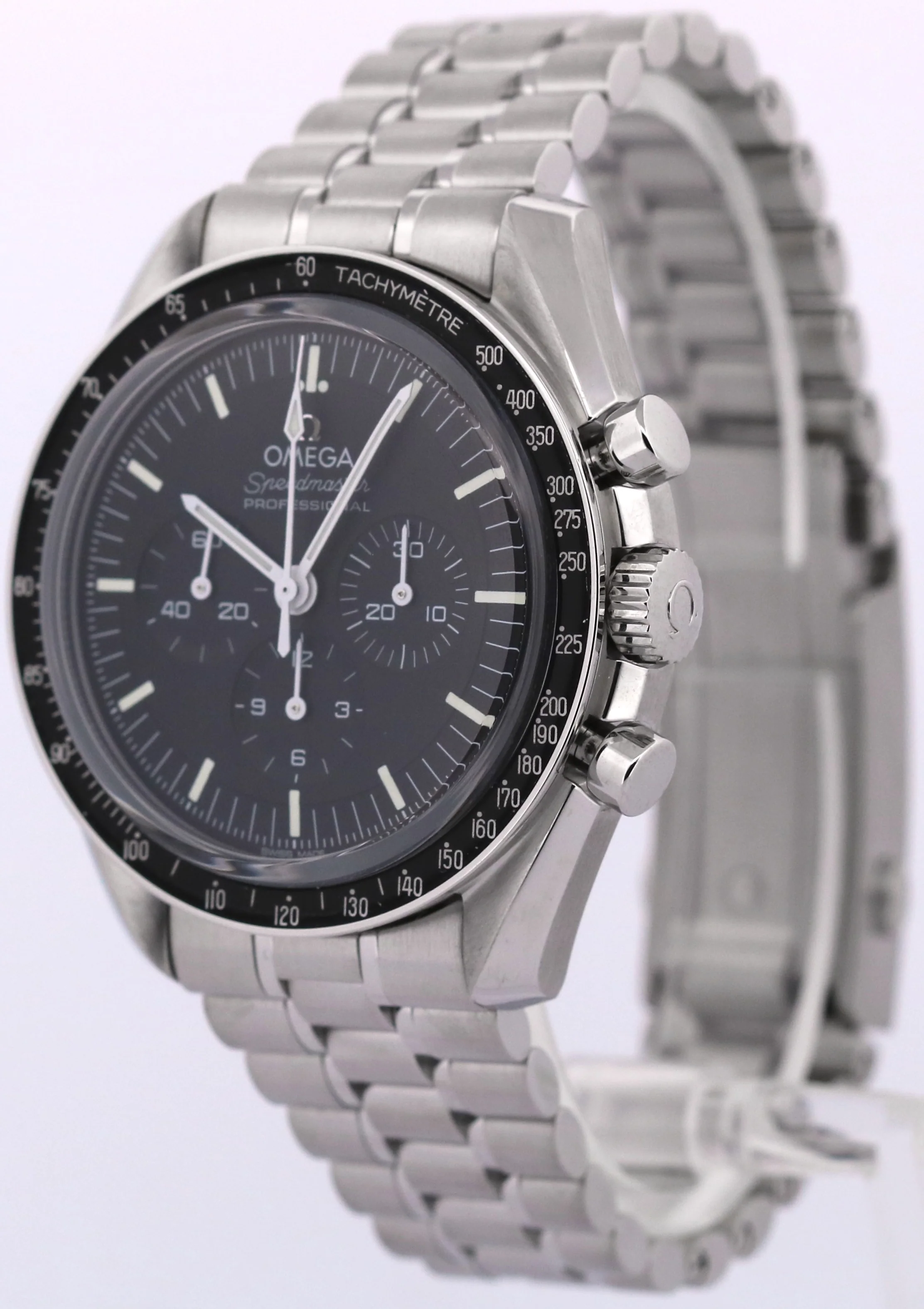 2024 PAPERS Omega Speedmaster Moonwatch 42mm Black Steel 310.30.42.50.01.001 BOX - Image 3