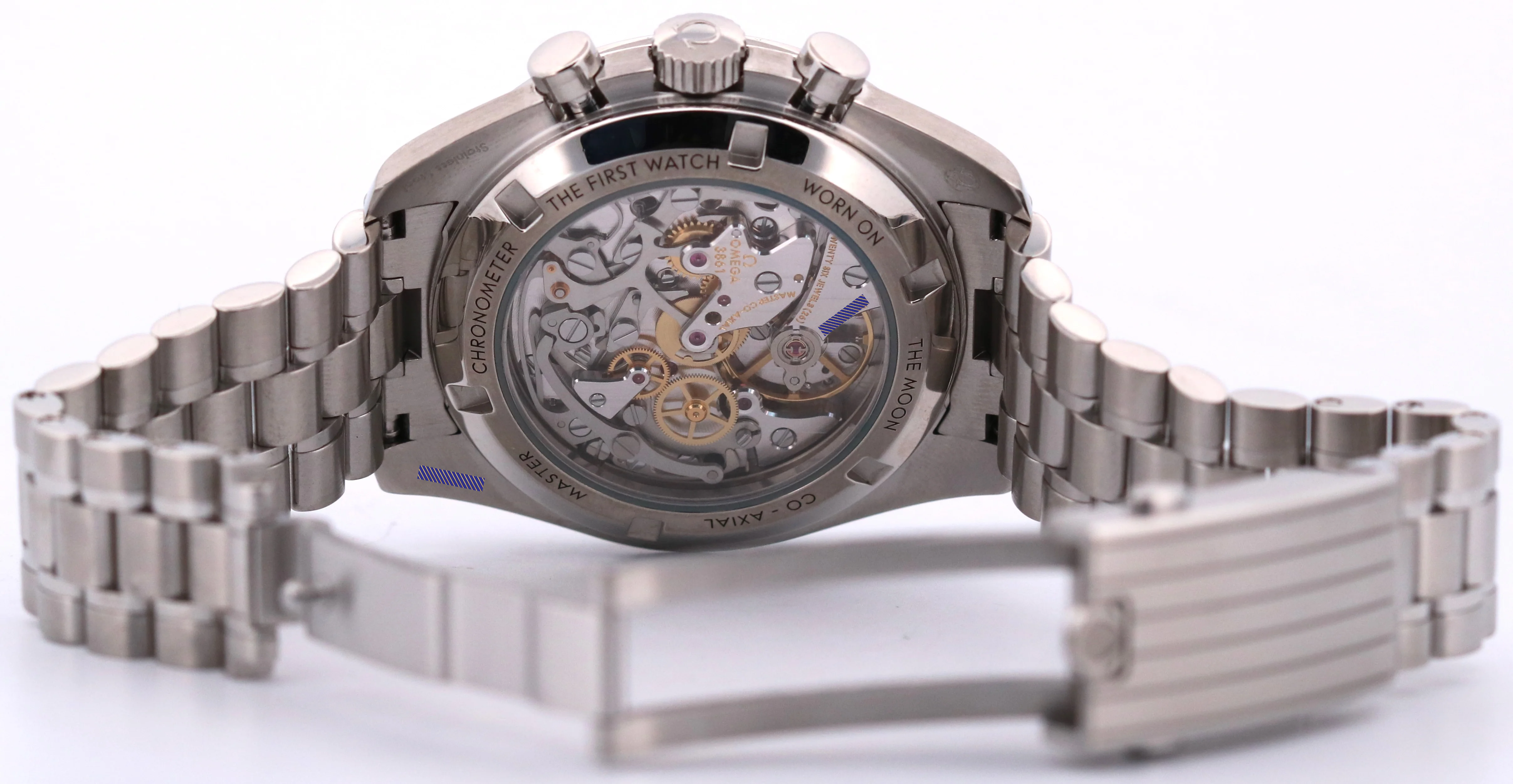 2024 PAPERS Omega Speedmaster Moonwatch 42mm Black Steel 310.30.42.50.01.001 BOX - Image 9