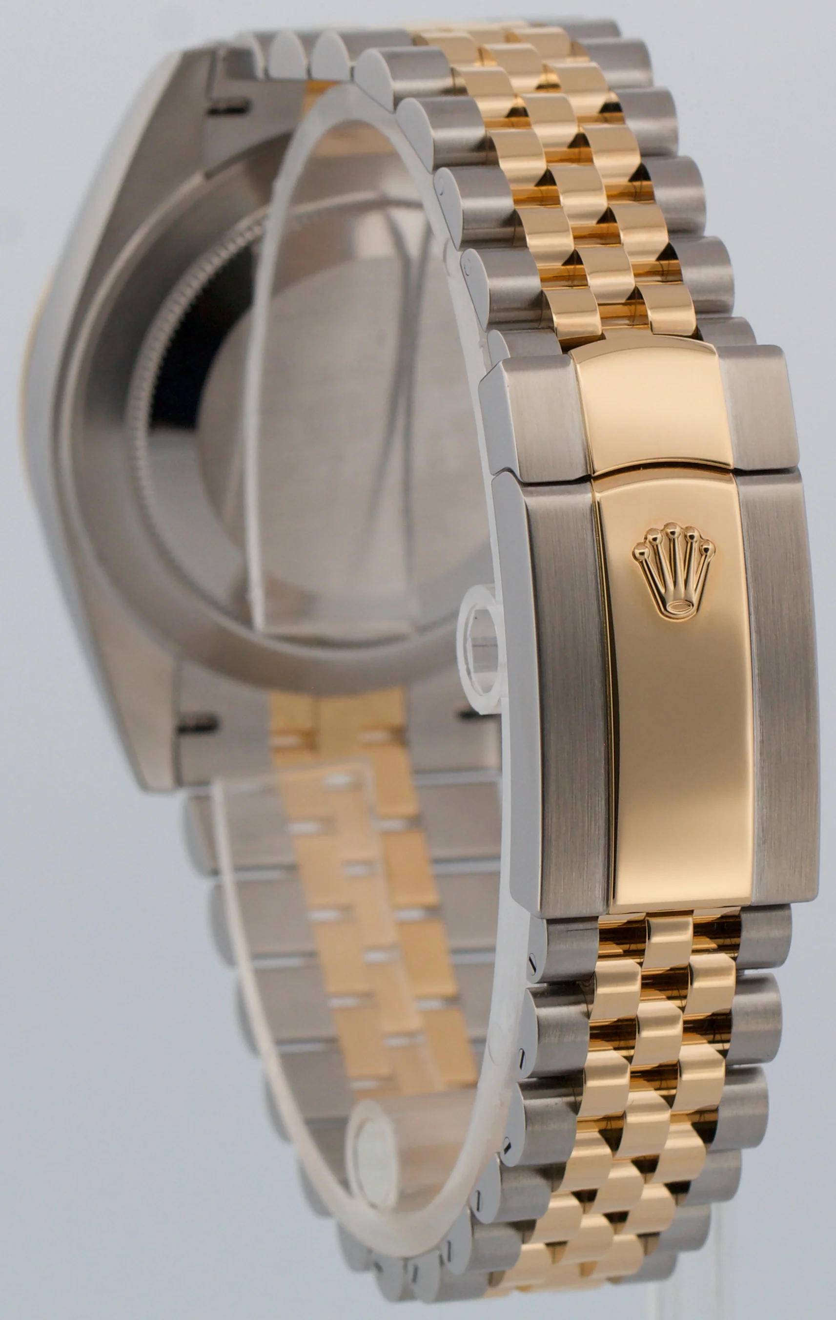 2024 PAPERS Rolex DateJust 41 BLACK 18K Gold Steel JUBILEE 41mm 126333 Watch BOX - Image 5
