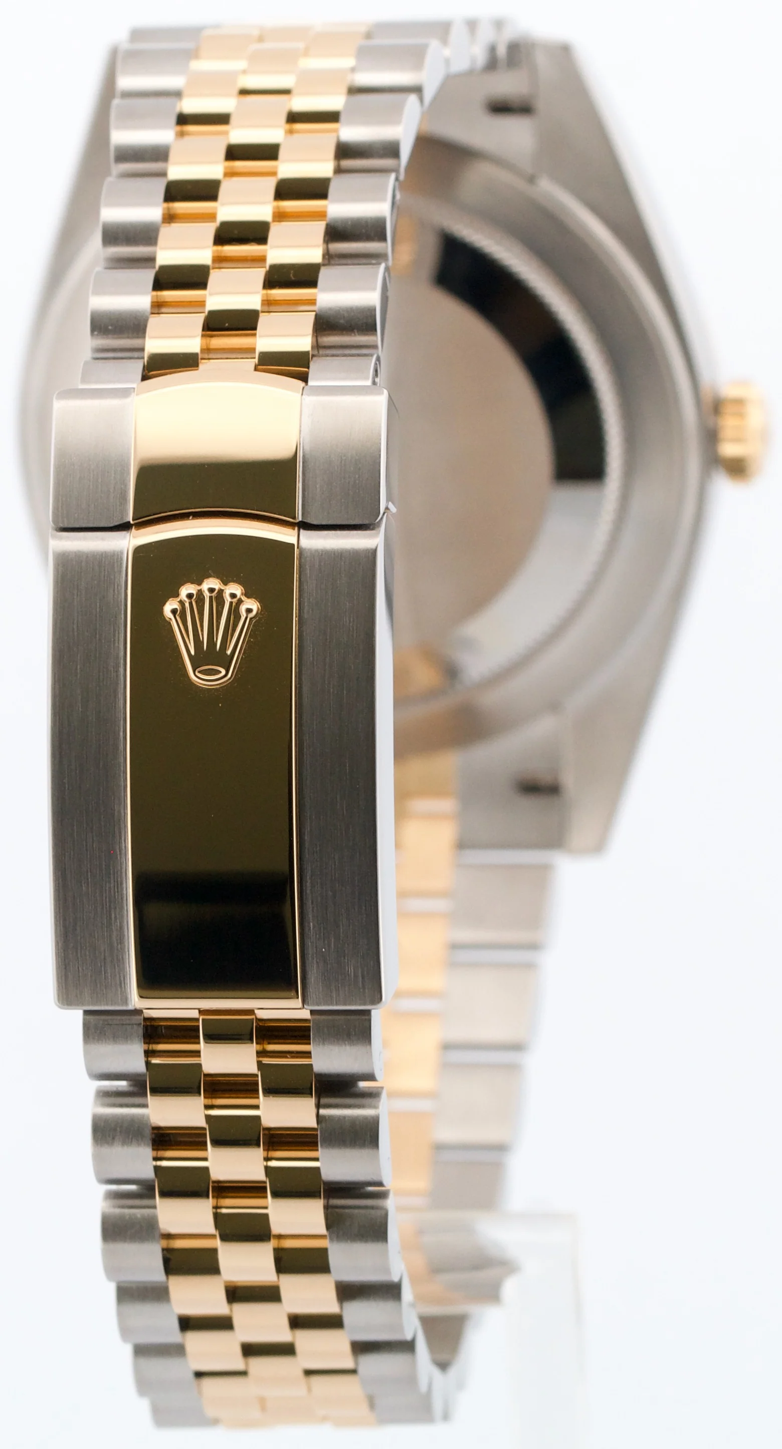 2024 PAPERS Rolex DateJust 41 BLACK 18K Gold Steel JUBILEE 41mm 126333 Watch BOX - Image 6