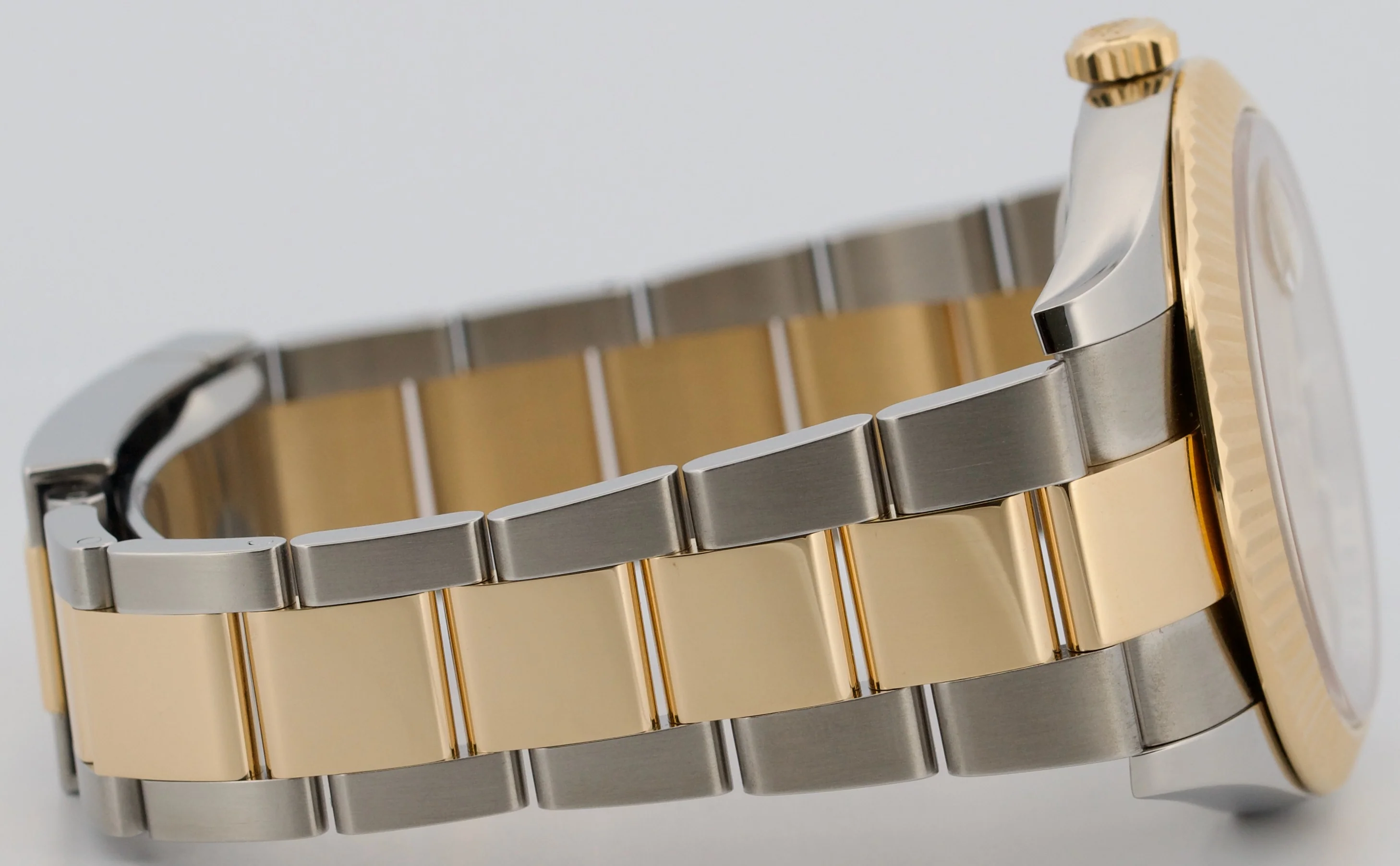 2024 PAPERS Rolex DateJust 41 CHAMPAGNE 18K Gold Steel OYSTER 41mm 126333 BOX - Image 8