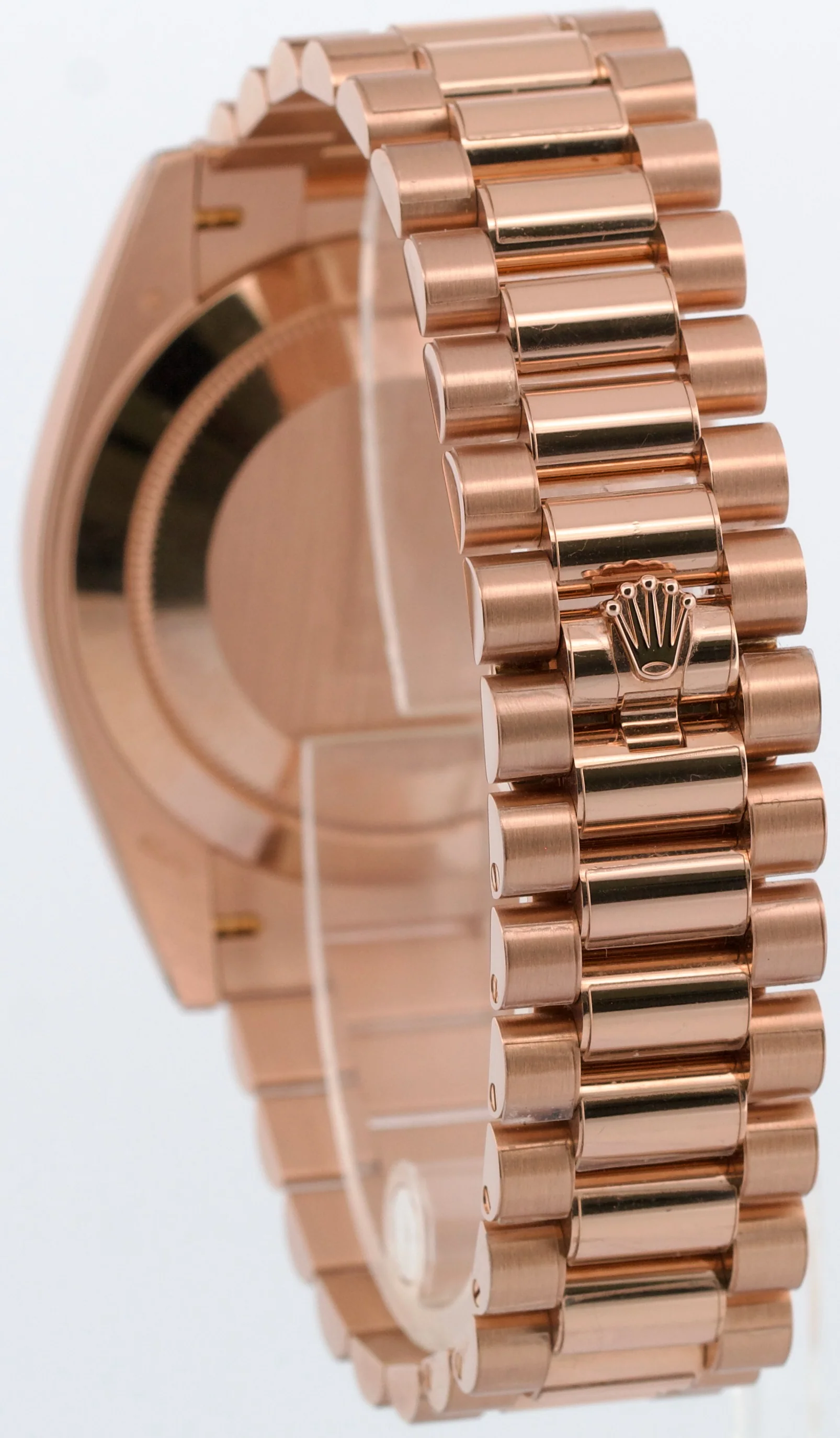 2024 PAPERS Rolex Day-Date President 40mm OLIVE GREEN 18K Rose Gold 228235 BOX - Image 6