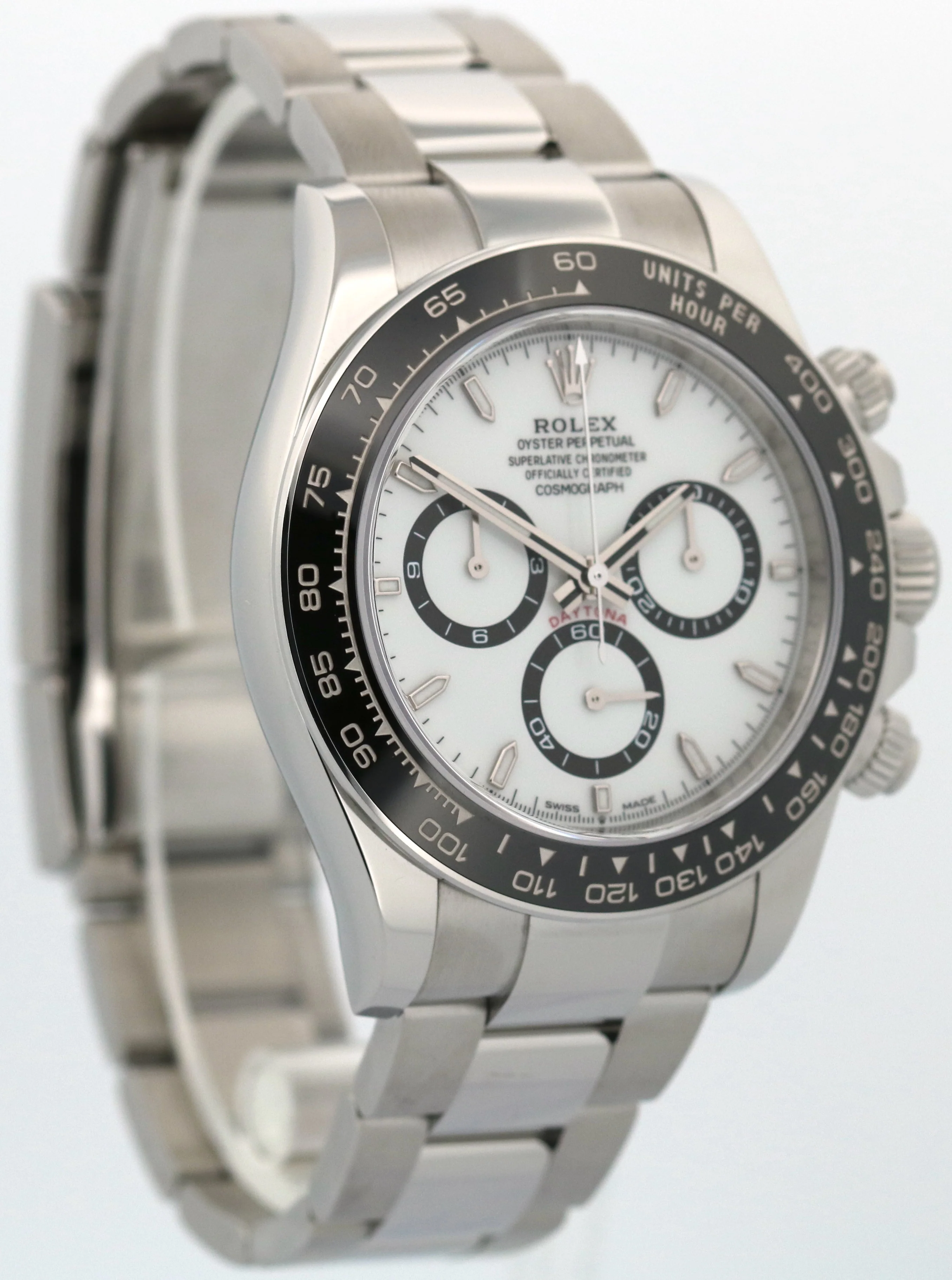 2024 PAPERS Rolex Daytona Cosmograph Steel PANDA White Steel 40mm 126500 LN BOX - Image 4