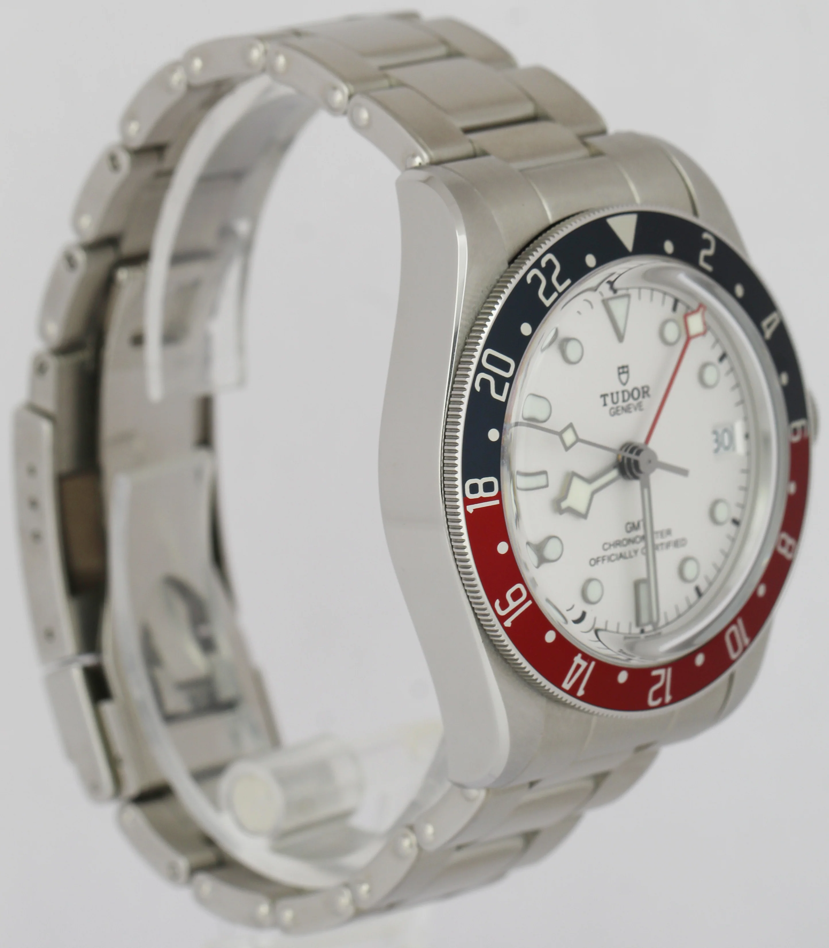 2024 PAPERS Tudor Black Bay 41 GMT 41mm White PEPSI Red Blue Steel 79830 RB BOX - Image 4