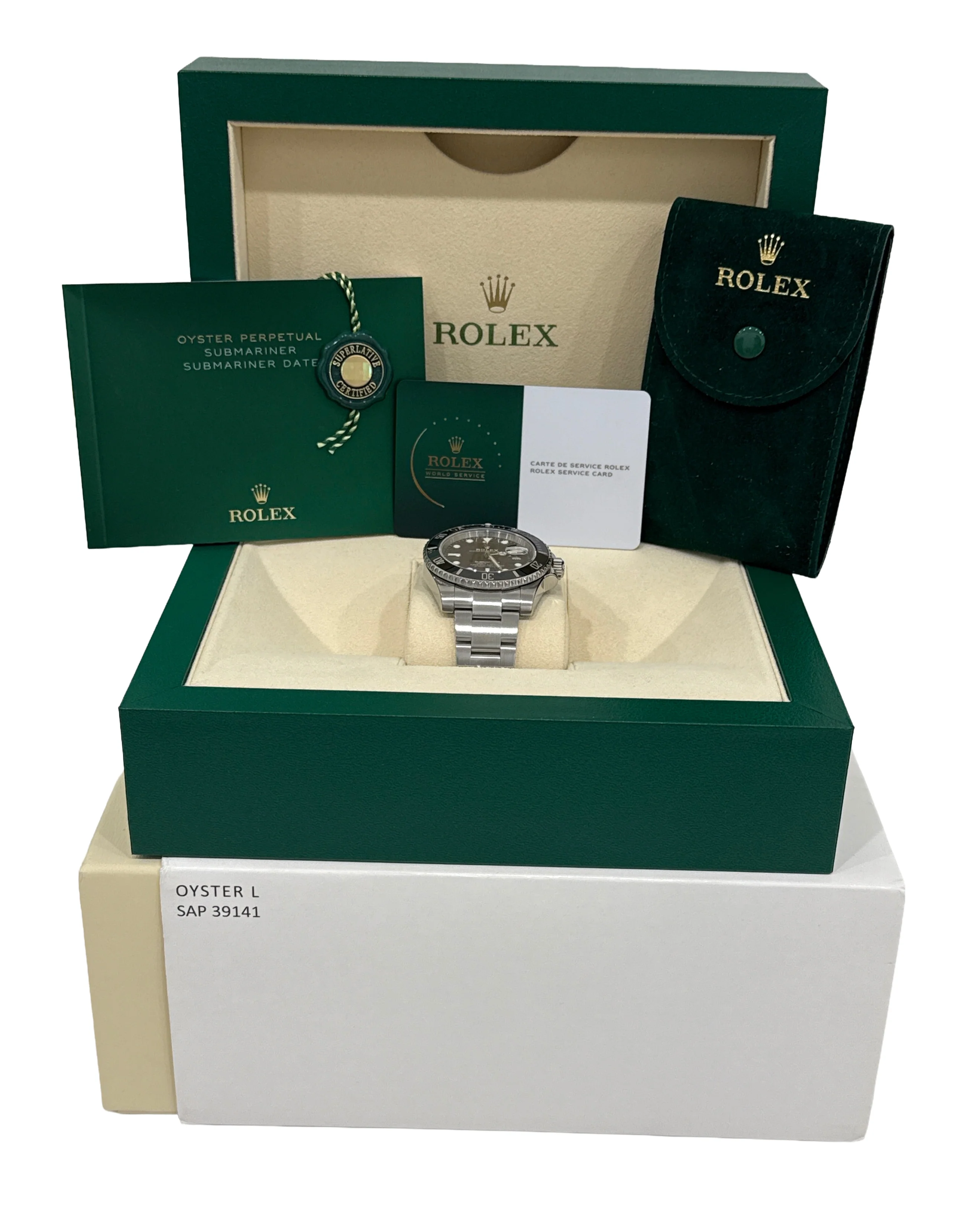 2024 RSC Rolex Submariner Date BLACK Ceramic Steel 40mm 116610 LN Watch BOX - Image 2