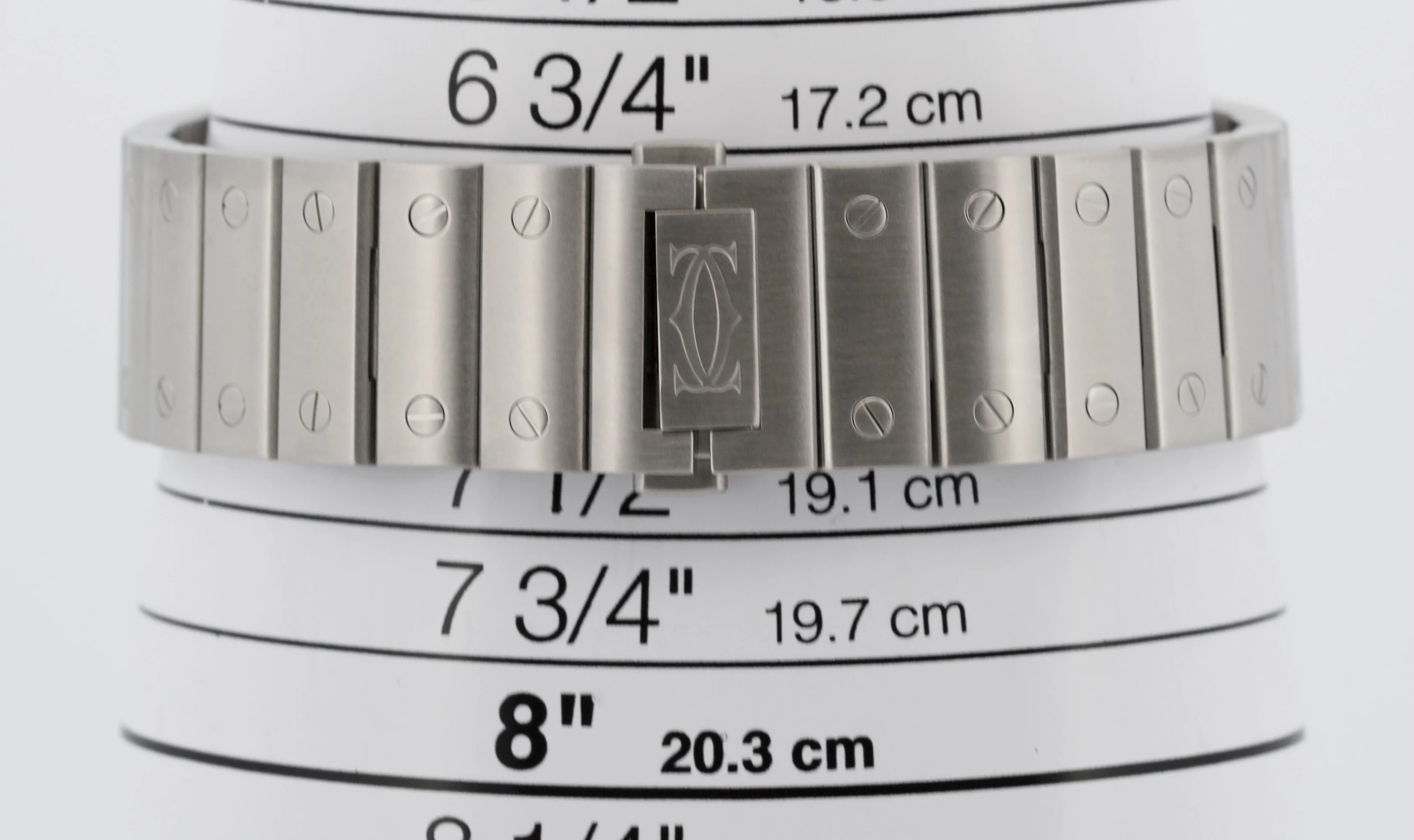 2025 CPO PAPERS Cartier Santos 39.8mm WHITE ROMAN Stainless 4072 WSSA0018 BOX - Image 10