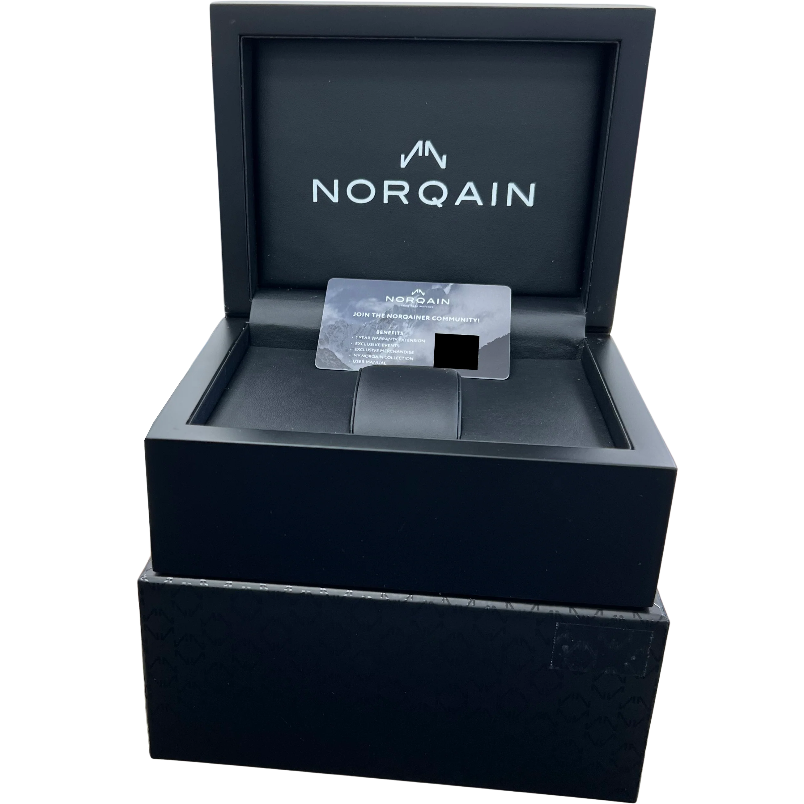 2025 PAPERS Norqain Independence Wild One Skeleton 42mm Burgundy Red NNQ3000 BOX - Image 2